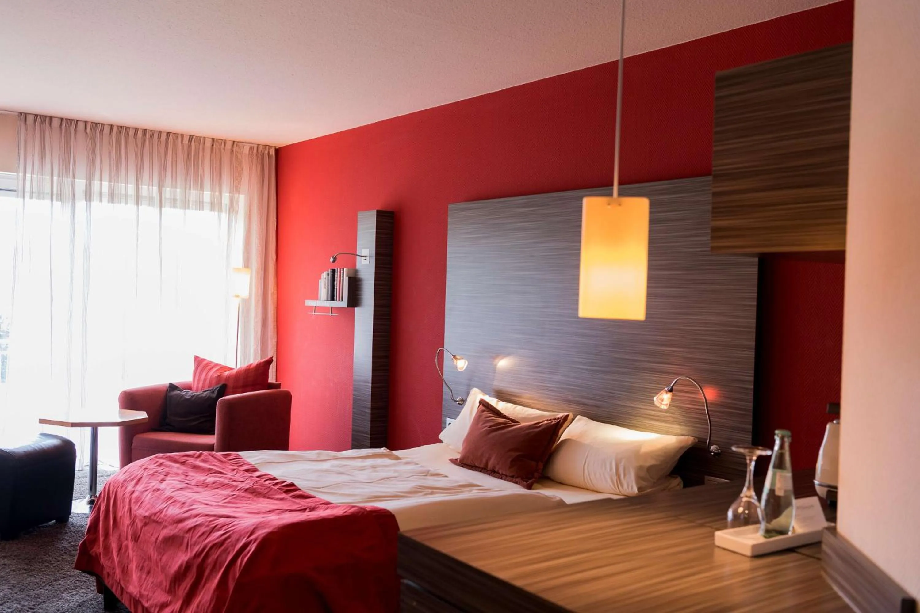 Bedroom, Bed in Atrium Hotel Mainz