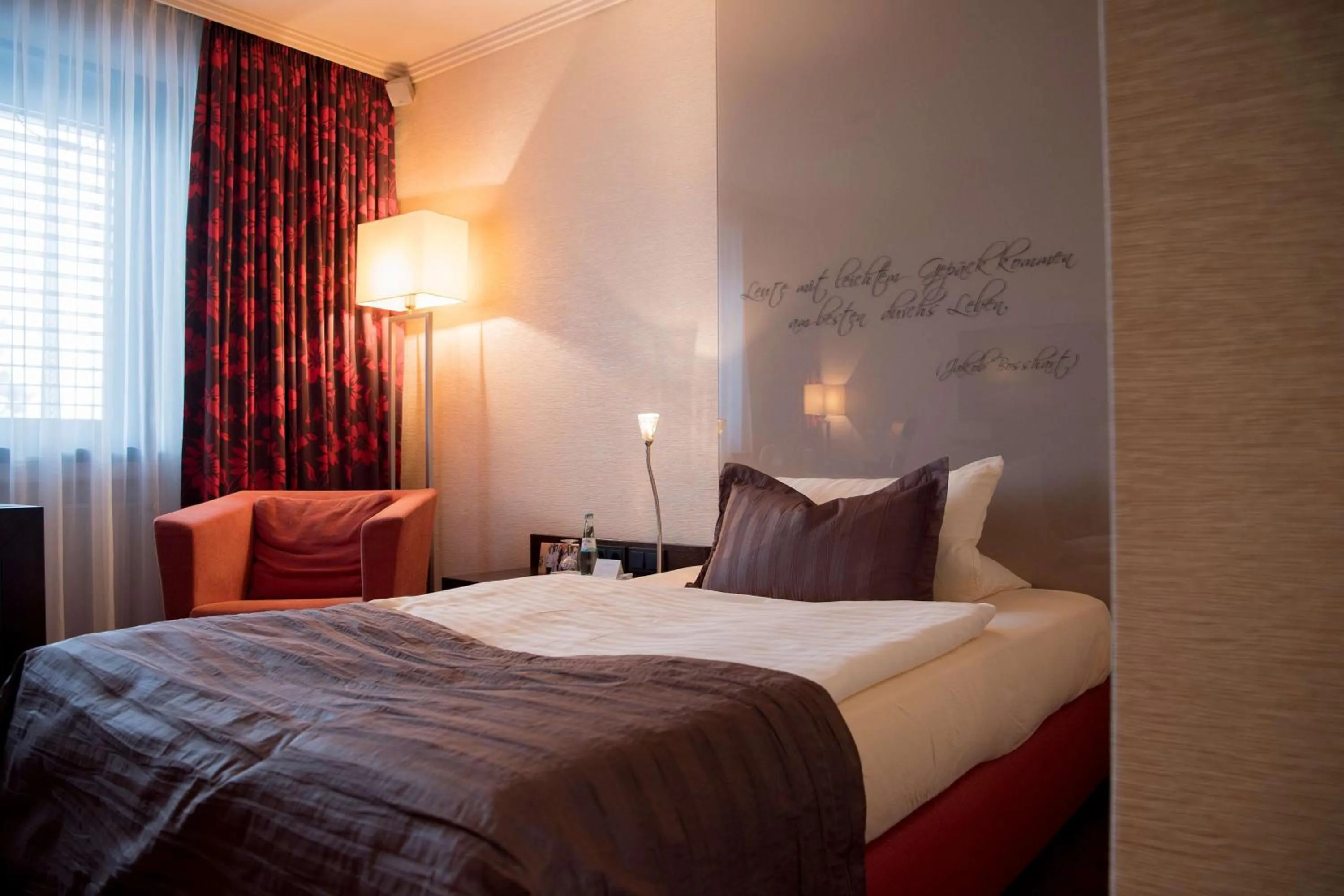 Bedroom, Bed in Atrium Hotel Mainz