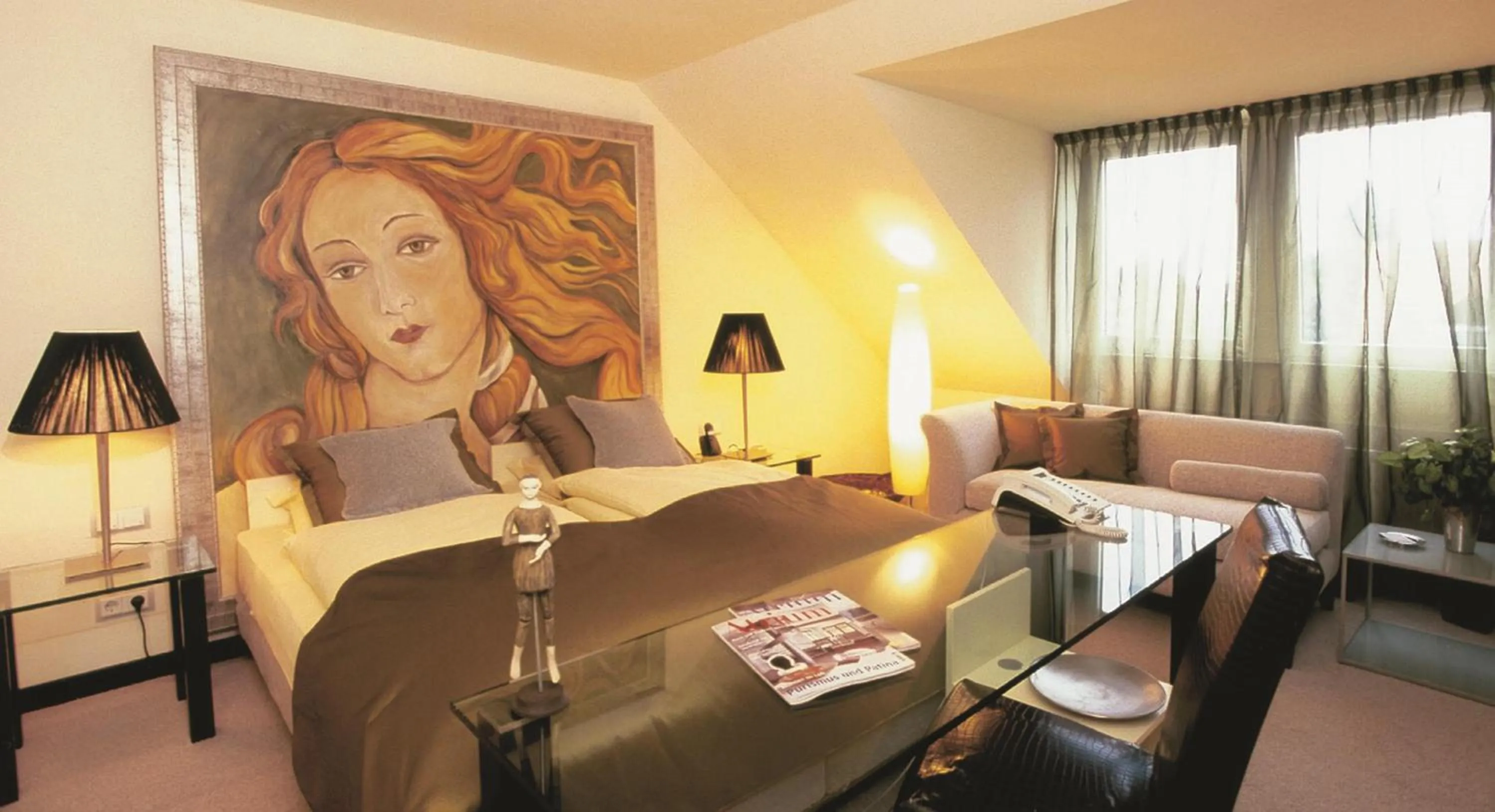 Bedroom, Bed in Atrium Hotel Mainz