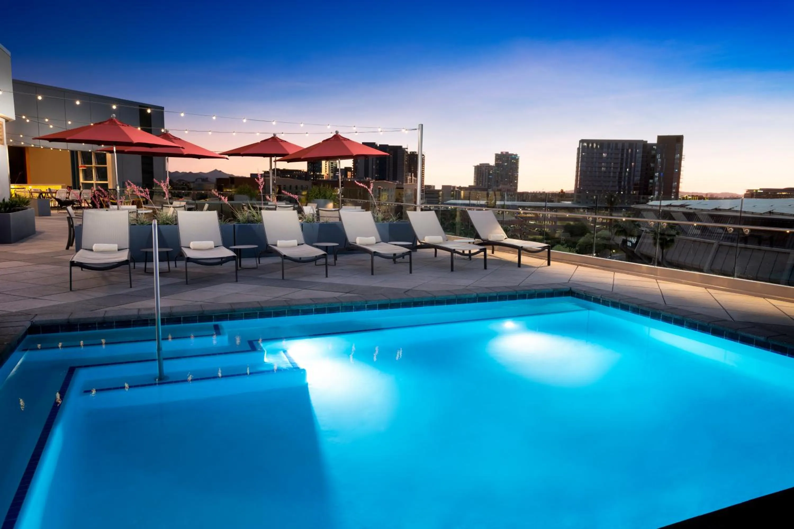 Swimming pool in Hyatt Place Tempe Phoenix University