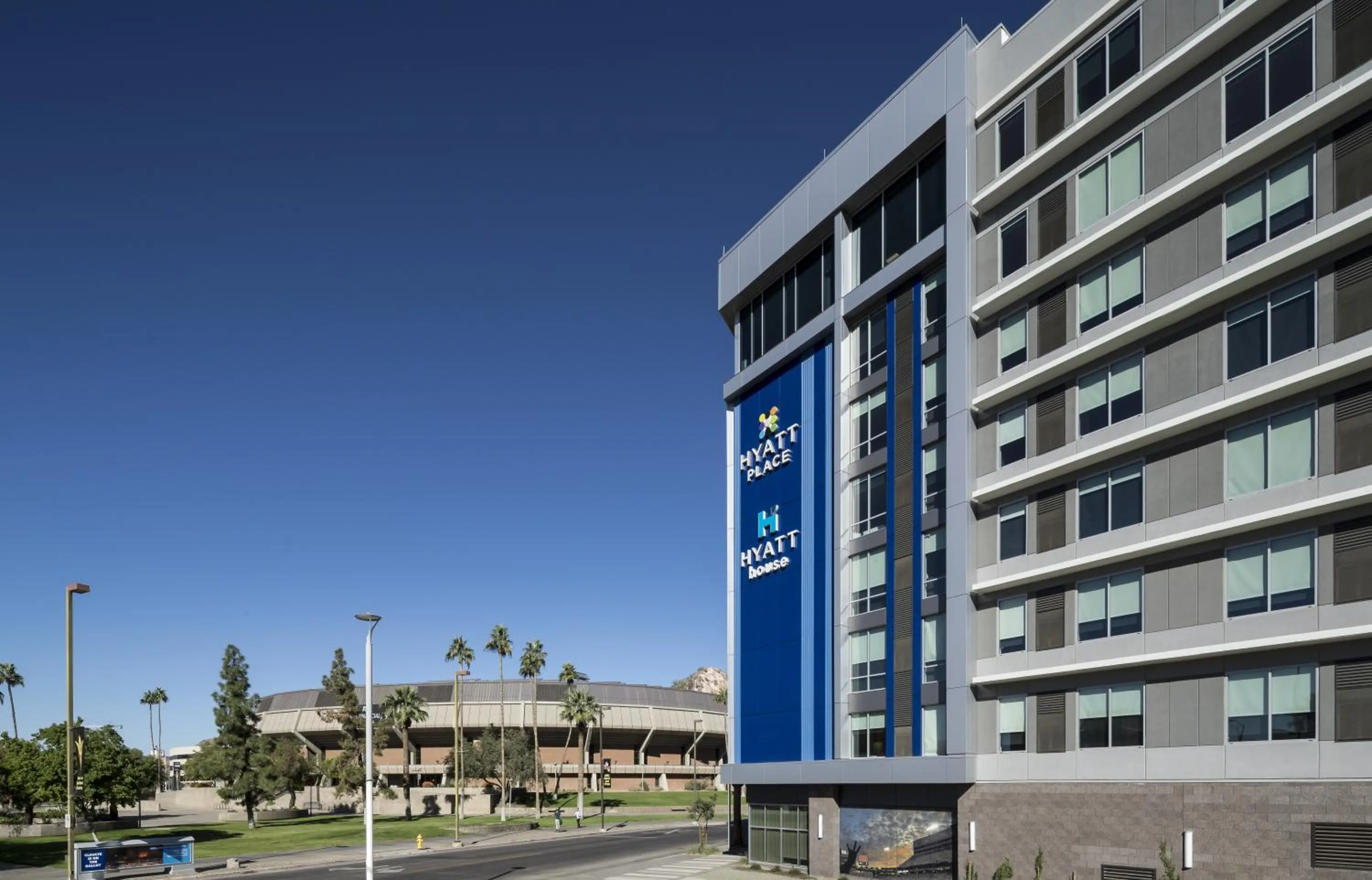 Property building in Hyatt Place Tempe Phoenix University