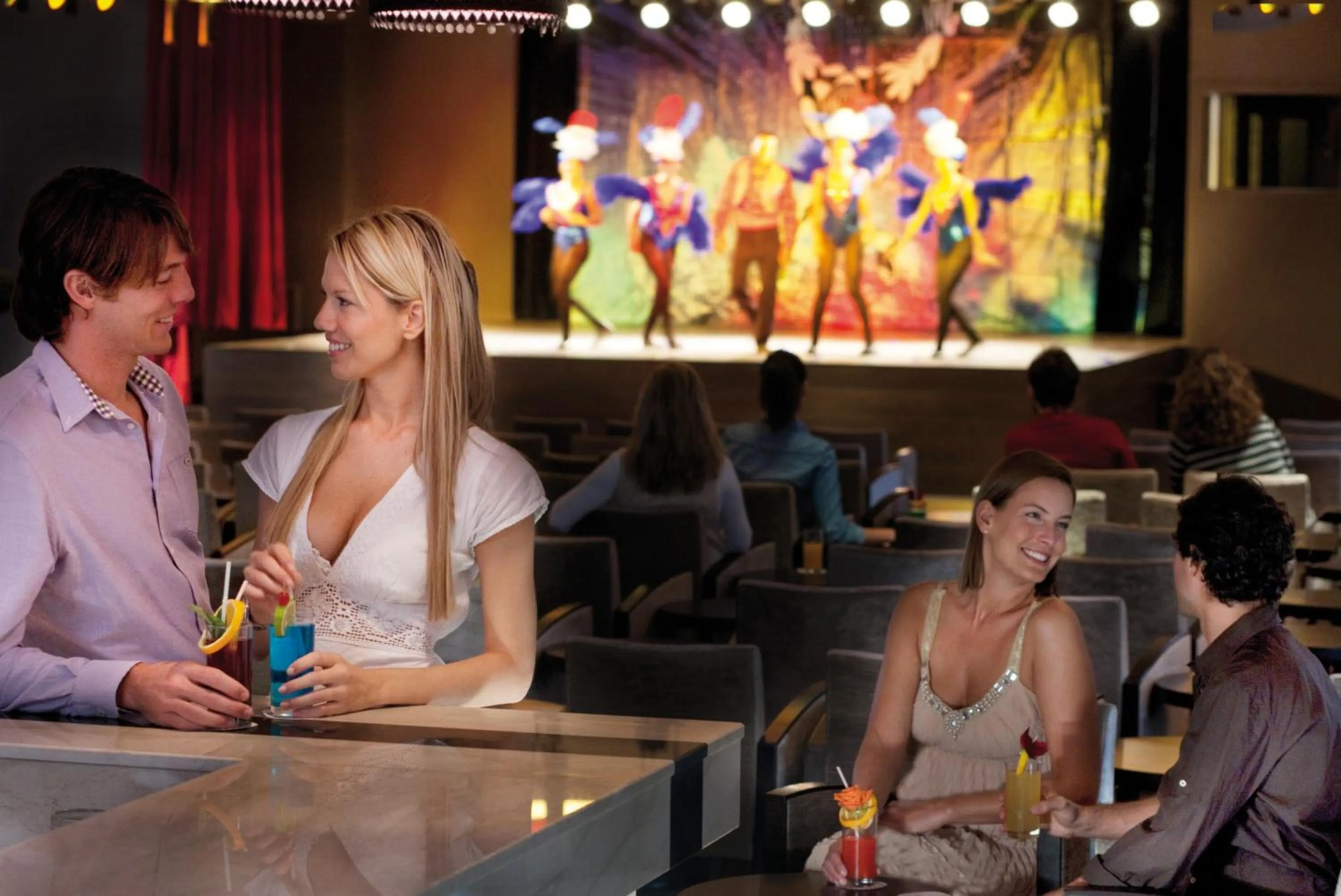 Evening entertainment in Hotel Riu Tikida Palmeraie - All Inclusive