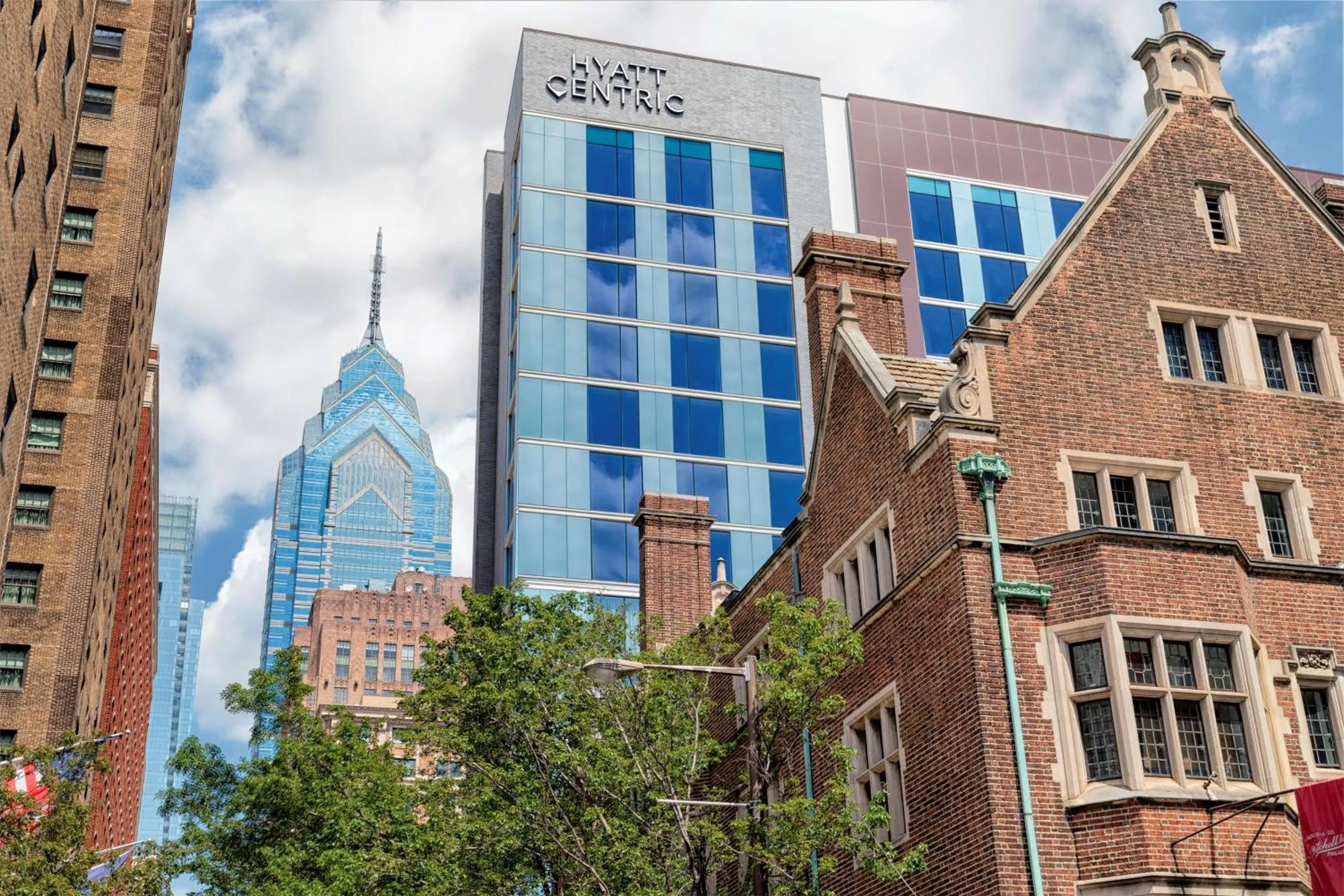 Property building in Hyatt Centric Center City Philadelphia