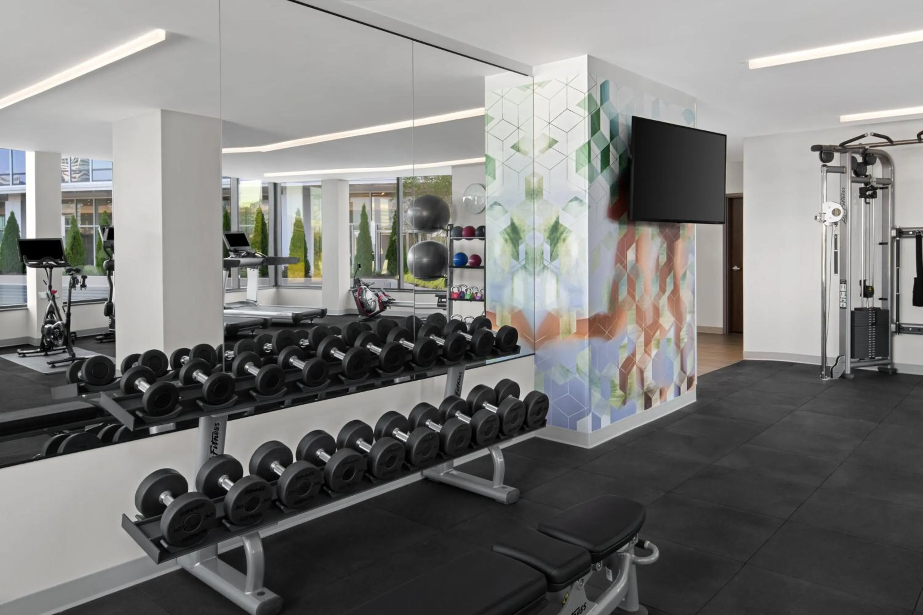 Fitness centre/facilities in Hyatt Place Atlanta/Perimeter Center