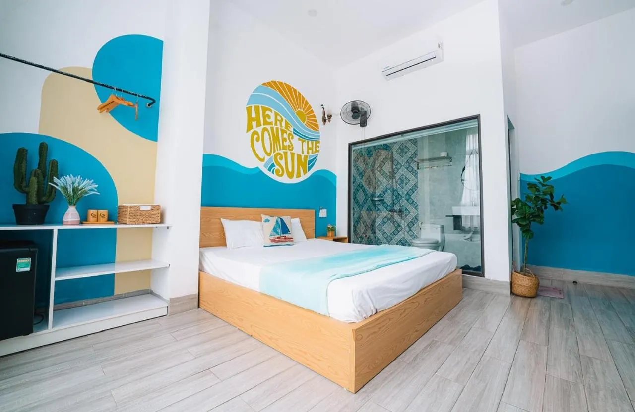 Bed in Blossom Sea Homestay Quy Nhơn