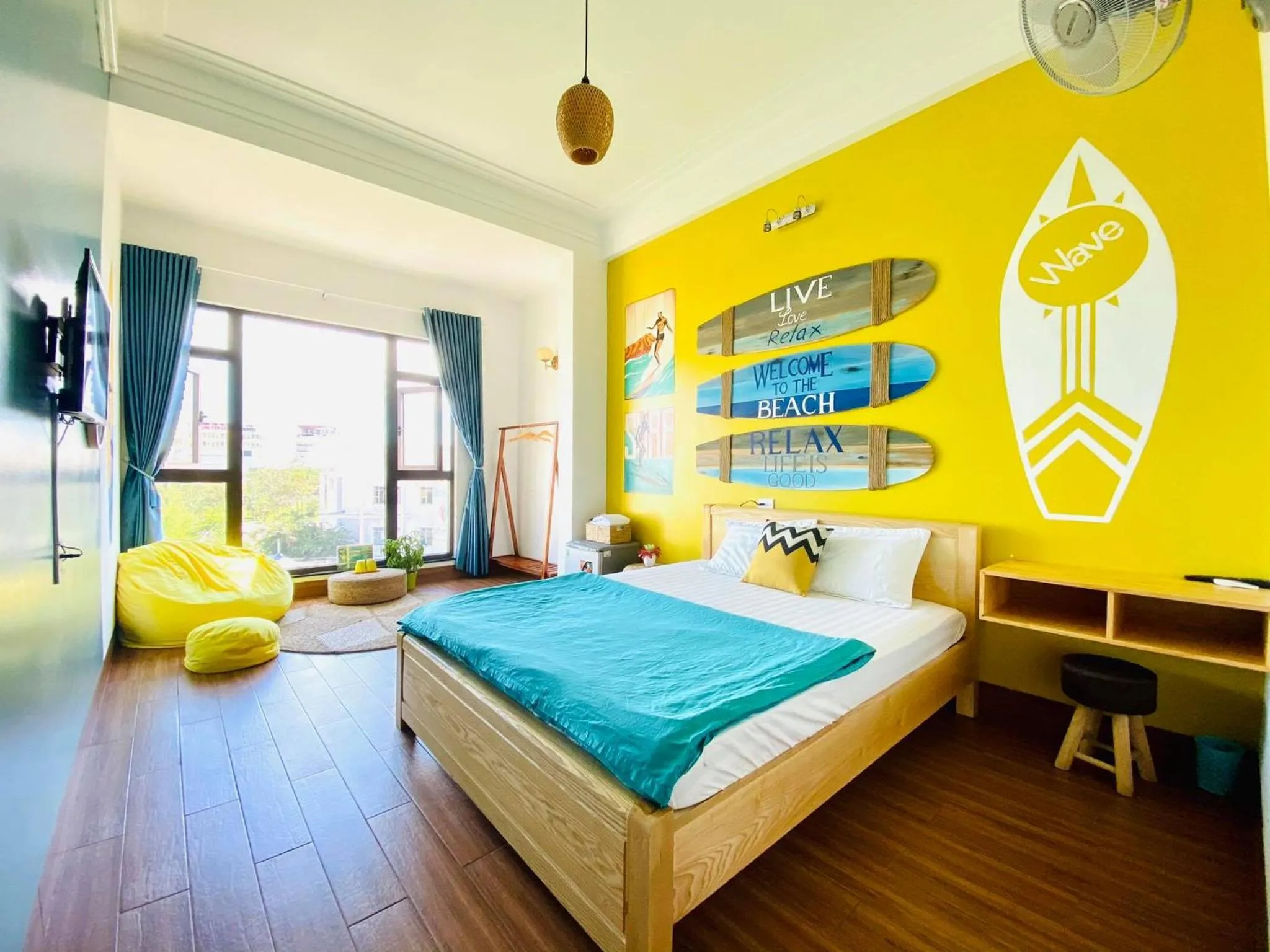 Photo of the whole room, Bed in Blossom Sea Homestay Quy Nhơn
