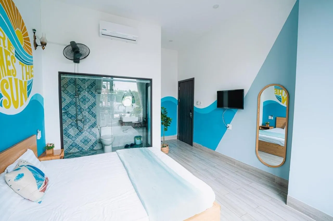 Bed in Blossom Sea Homestay Quy Nhơn