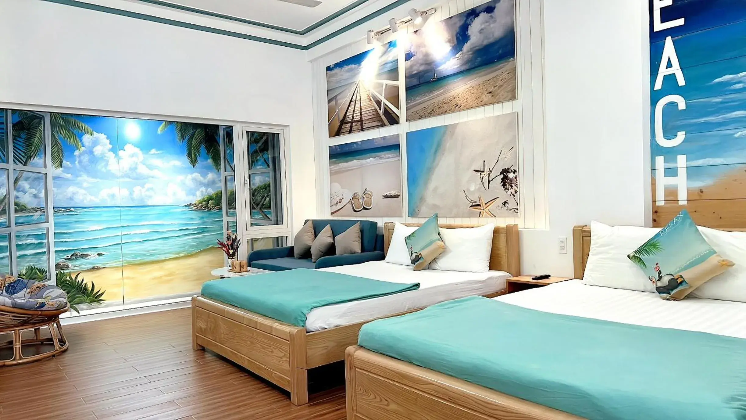 Deluxe Family Room in Blossom Sea Homestay Quy Nhơn Deluxe Family Room in Blossom Sea Homestay Quy Nhơn