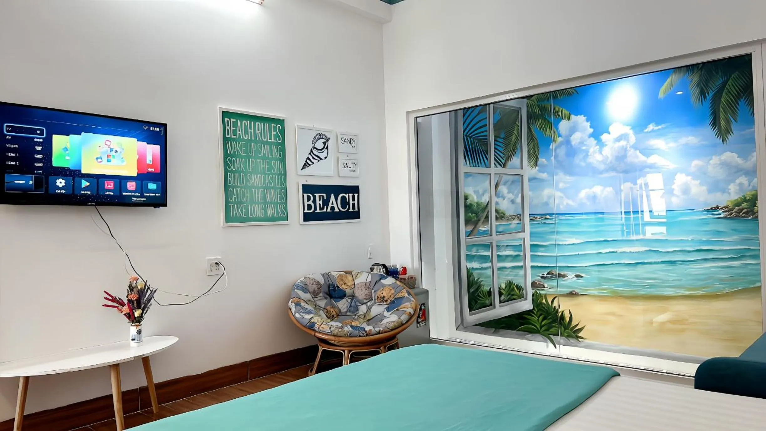 Bed in Blossom Sea Homestay Quy Nhơn