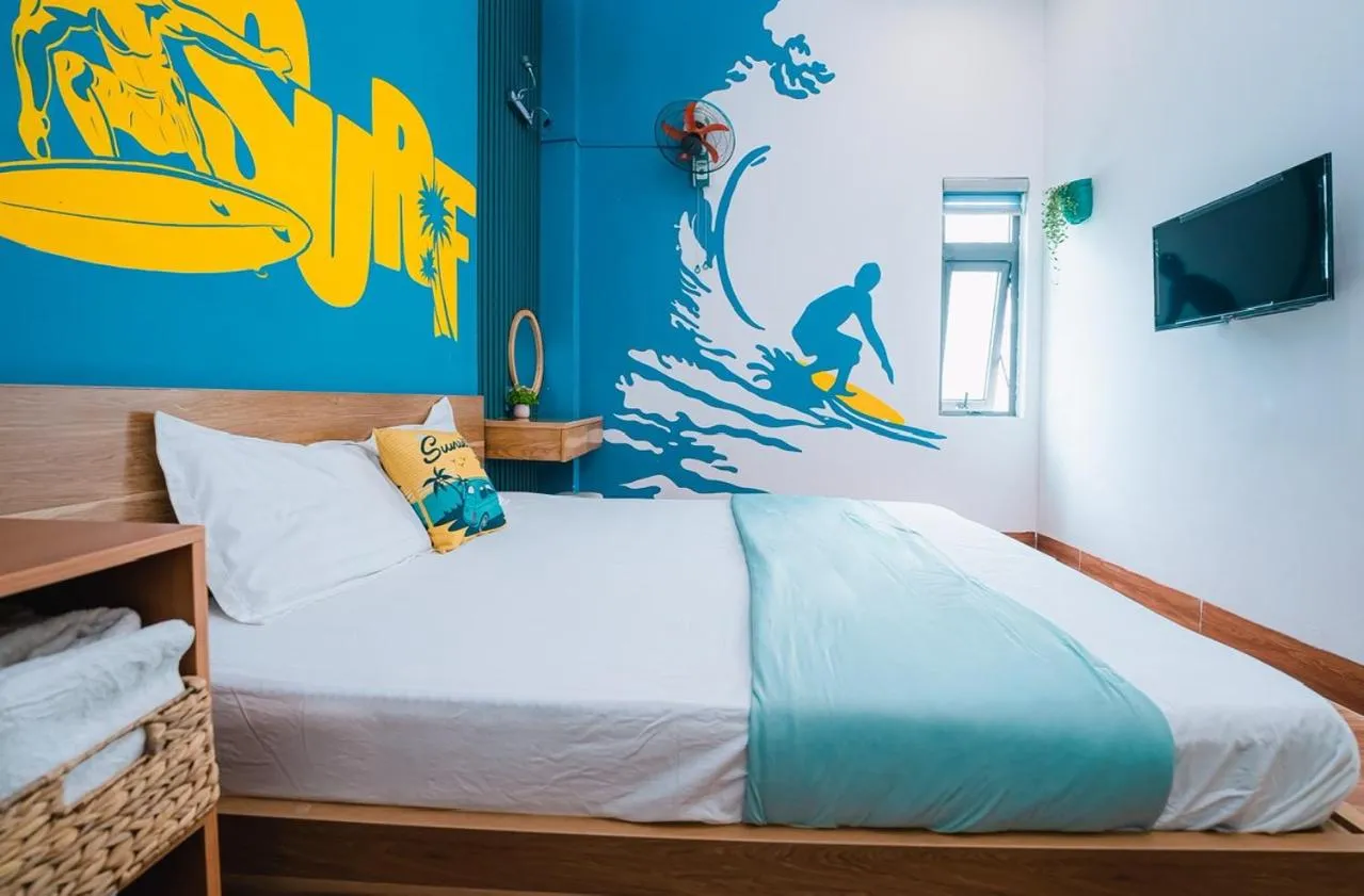 Bed in Blossom Sea Homestay Quy Nhơn