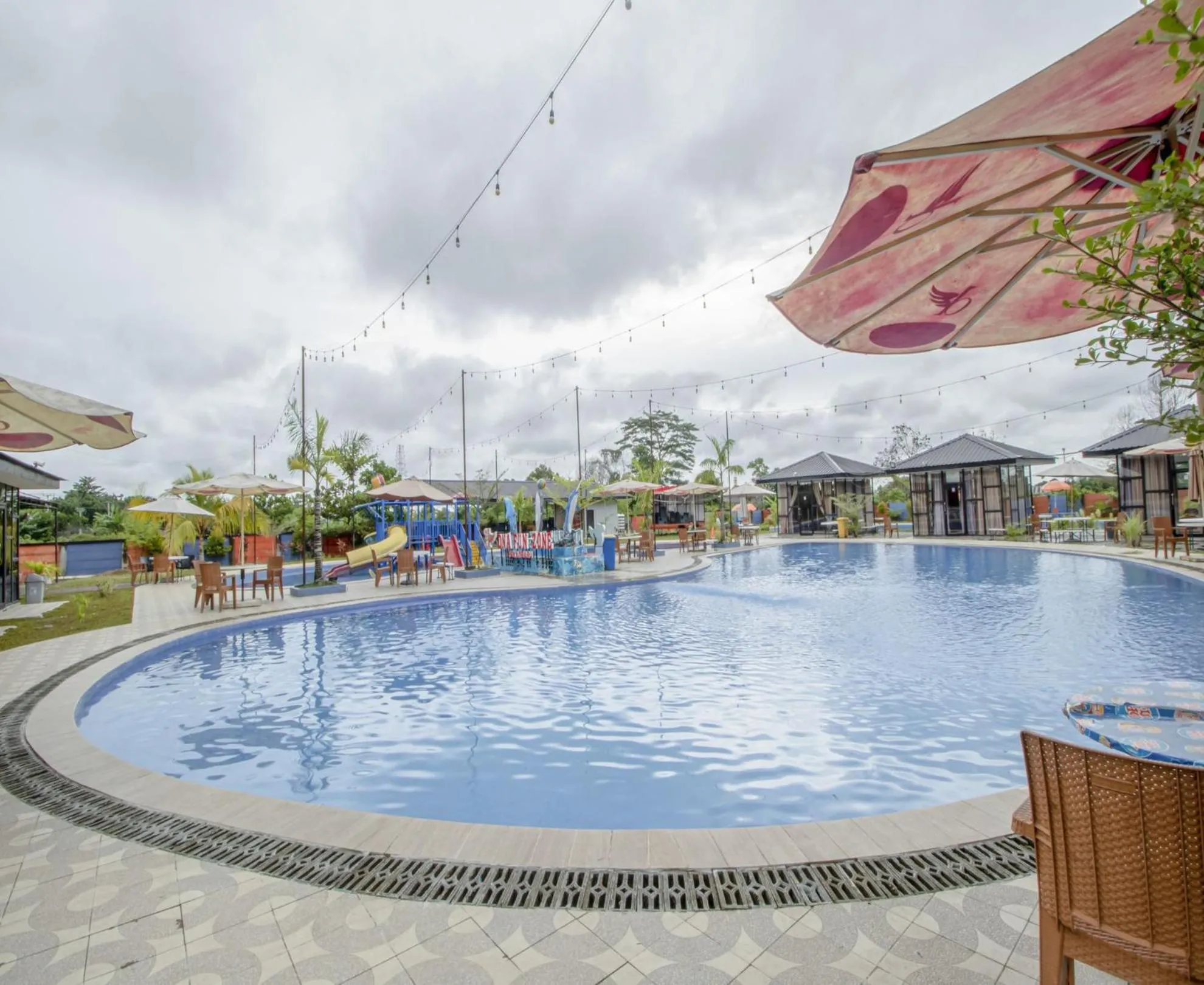 Swimming pool in Dna Fun Zone Pekanbaru