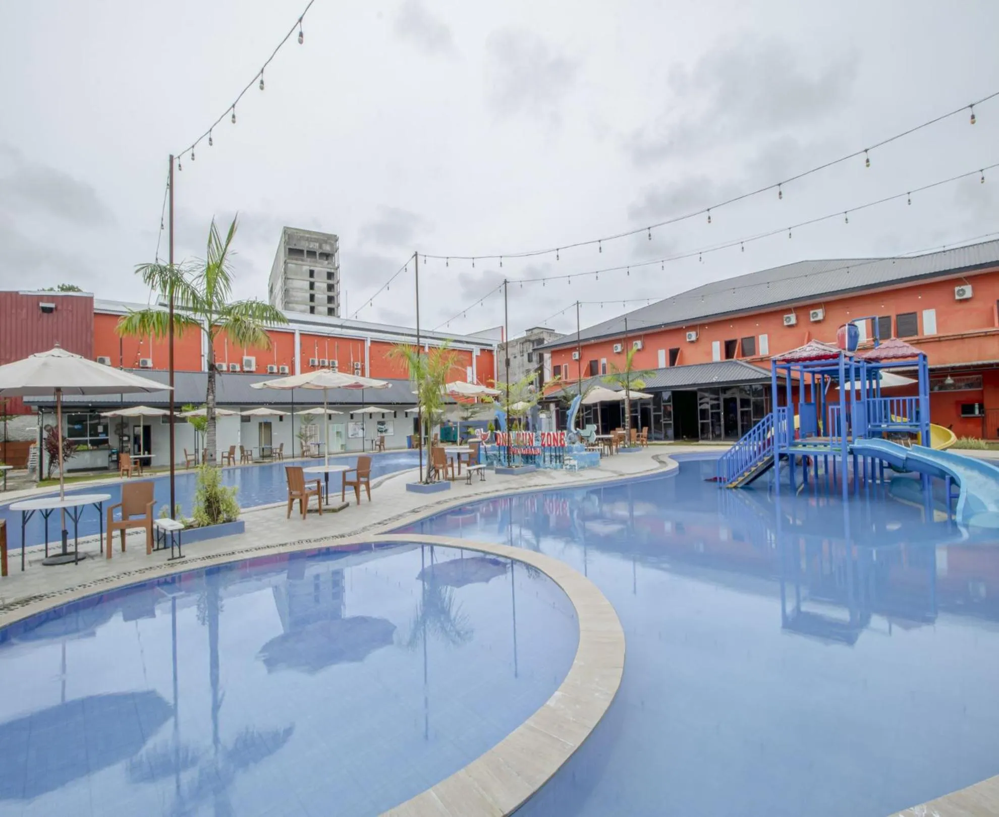 Swimming pool in Dna Fun Zone Pekanbaru