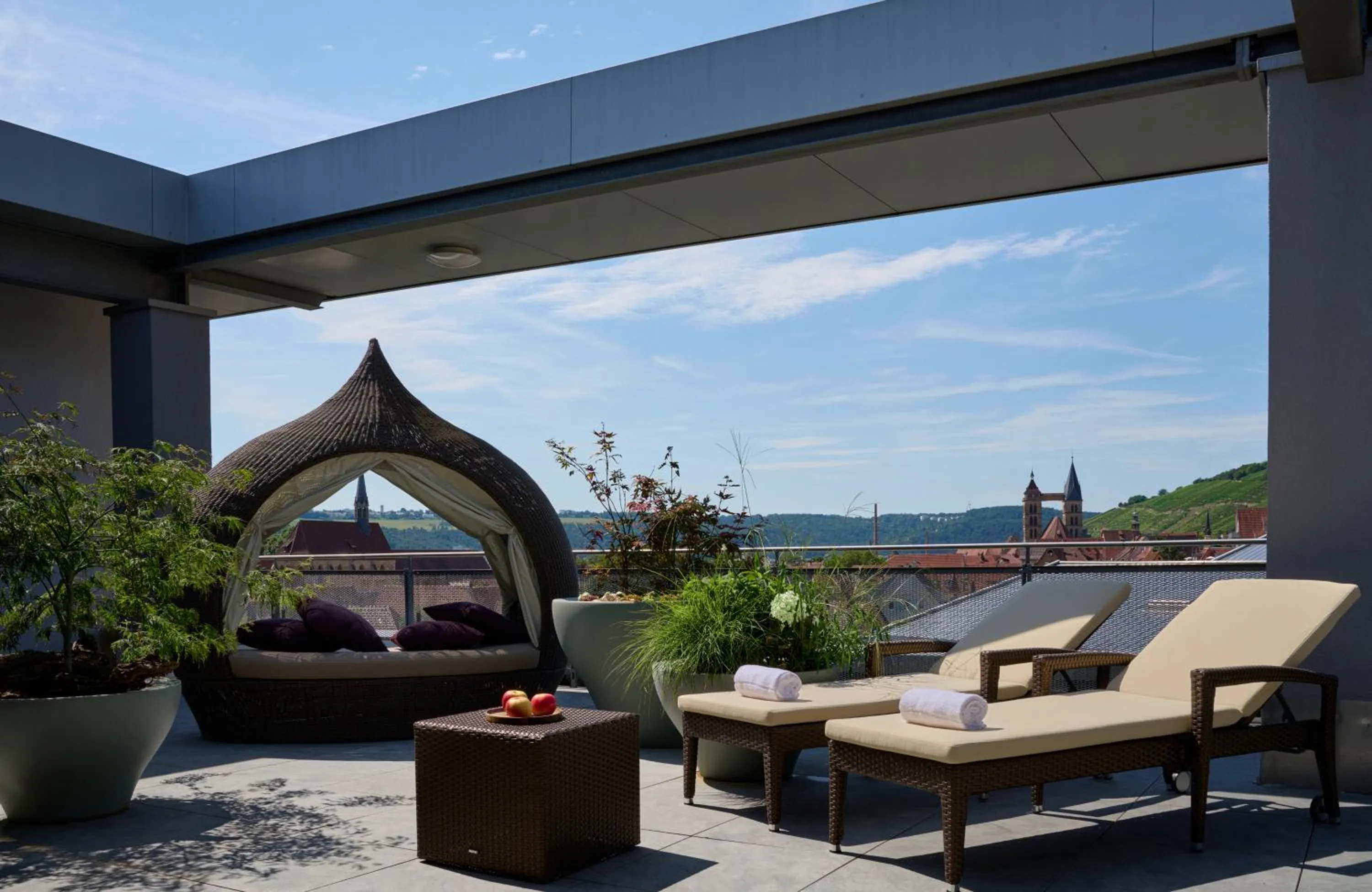 Balcony/Terrace in Leonardo Hotel Esslingen