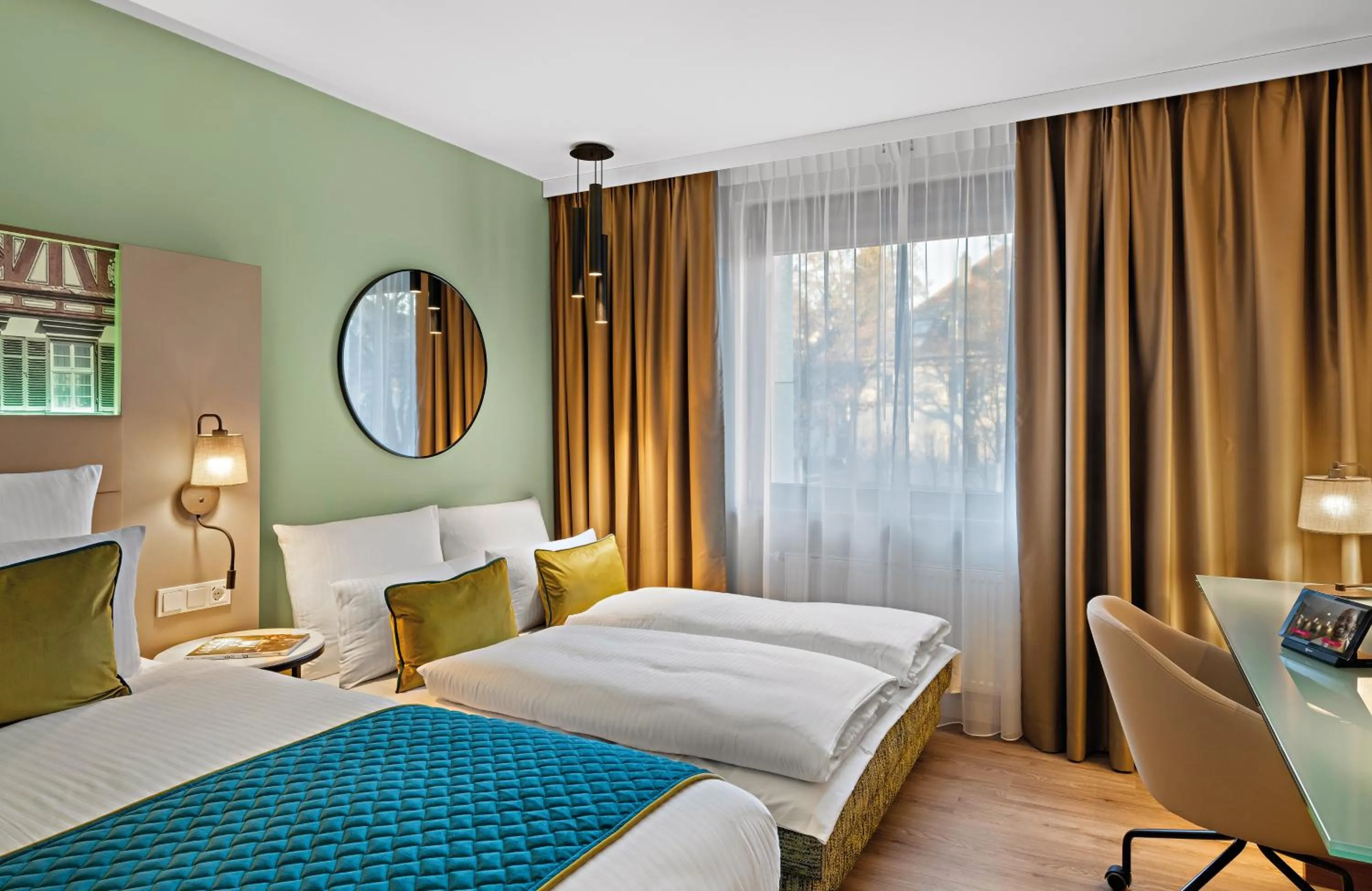 Bed in Leonardo Hotel Esslingen