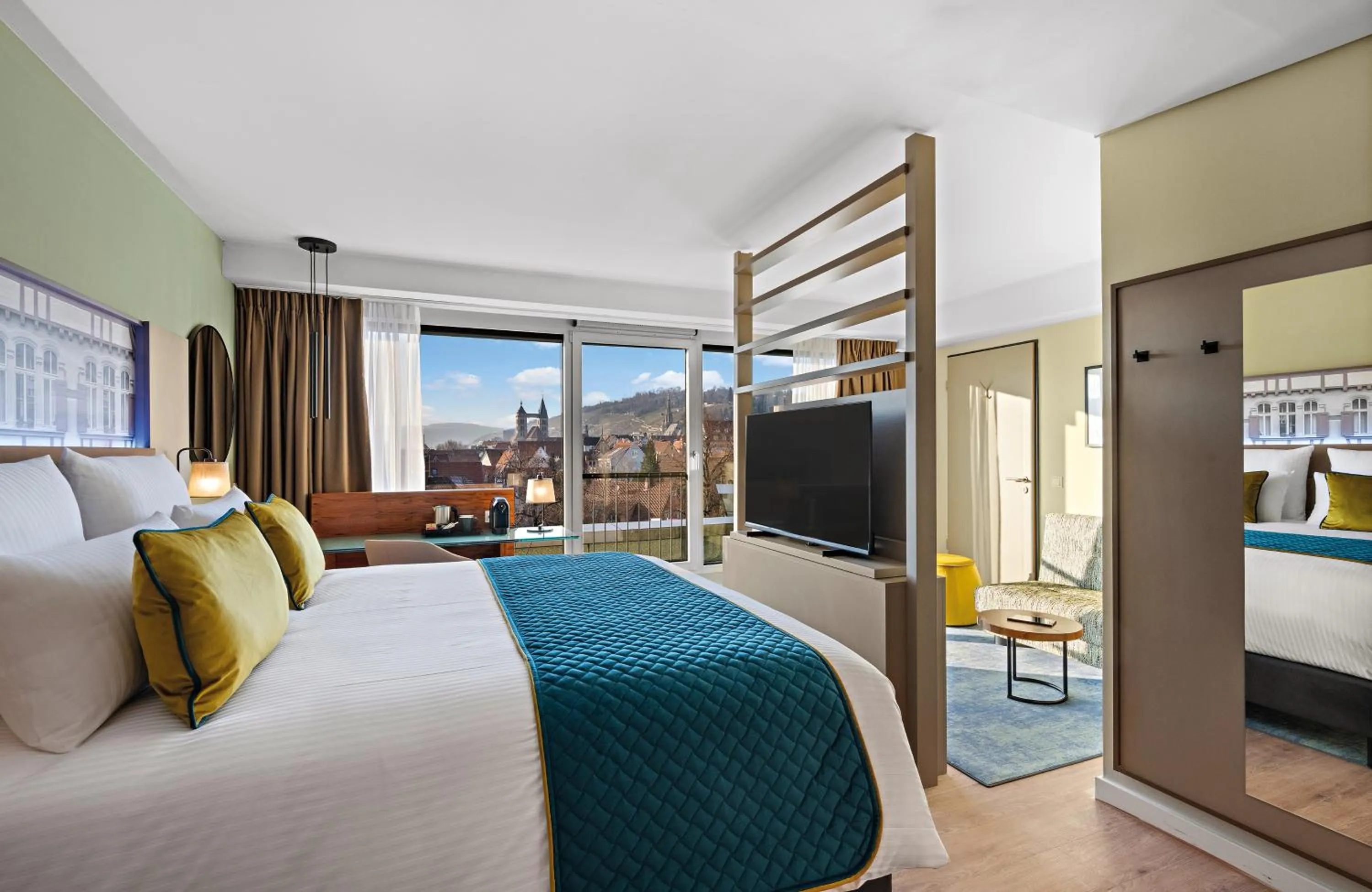 Bed in Leonardo Hotel Esslingen