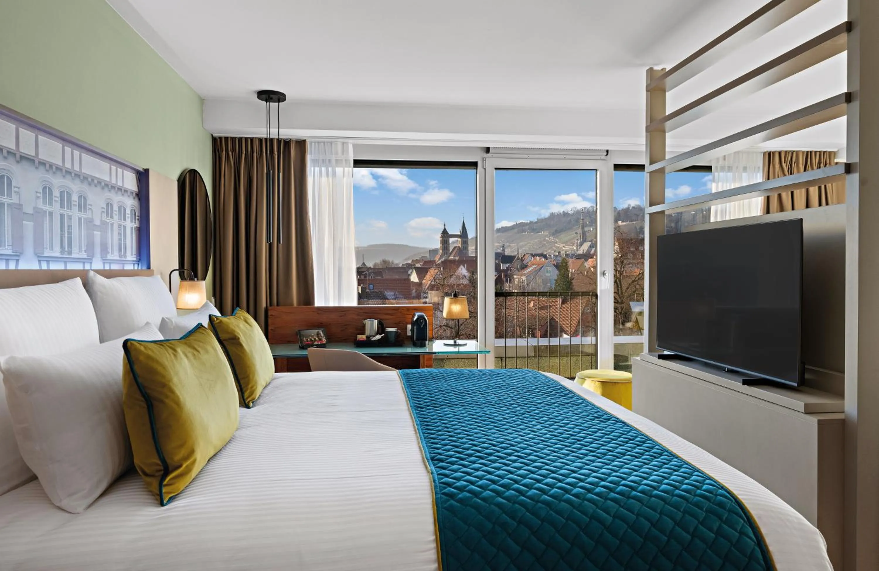 Bed in Leonardo Hotel Esslingen