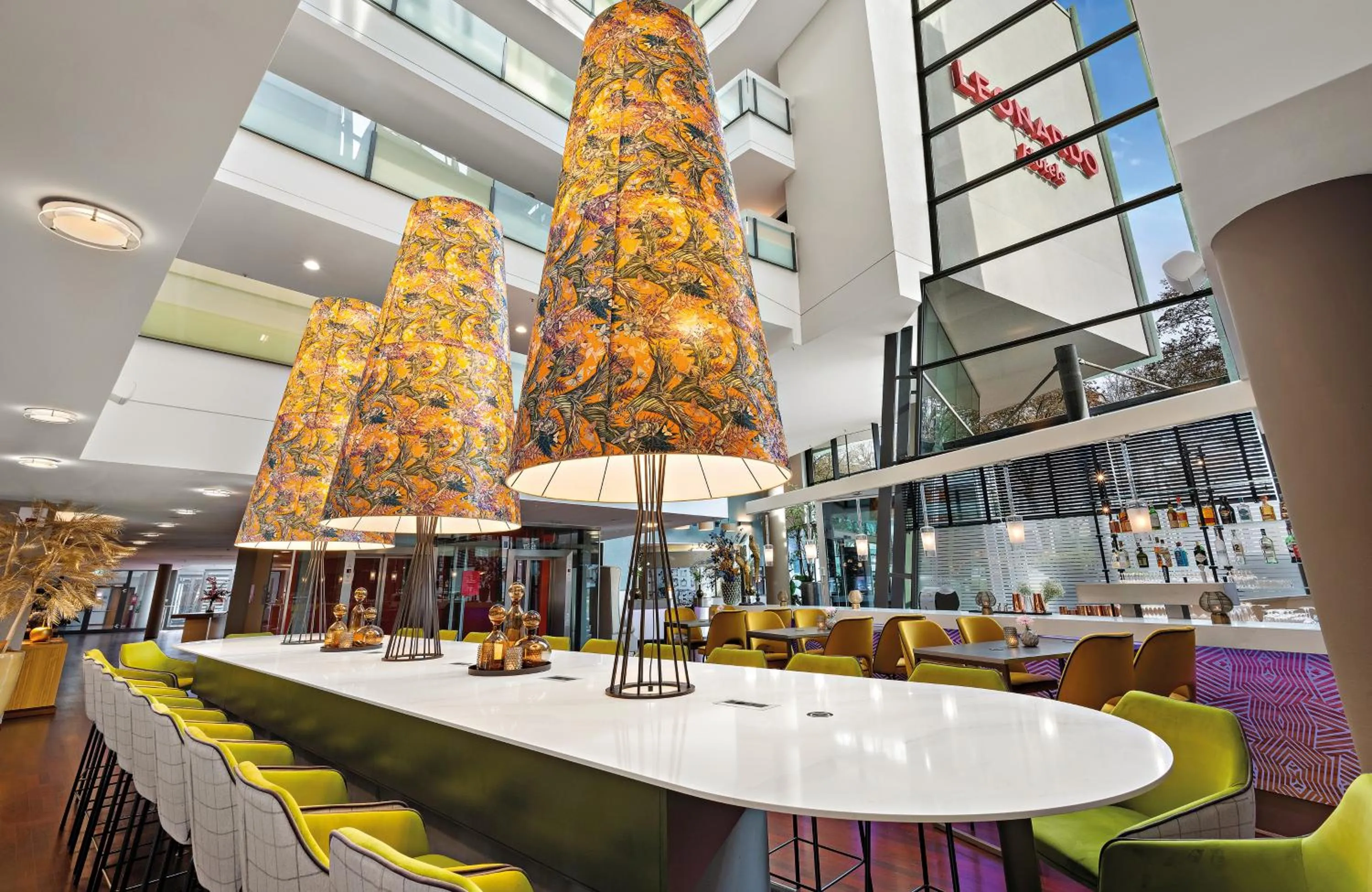 Lobby or reception in Leonardo Hotel Esslingen