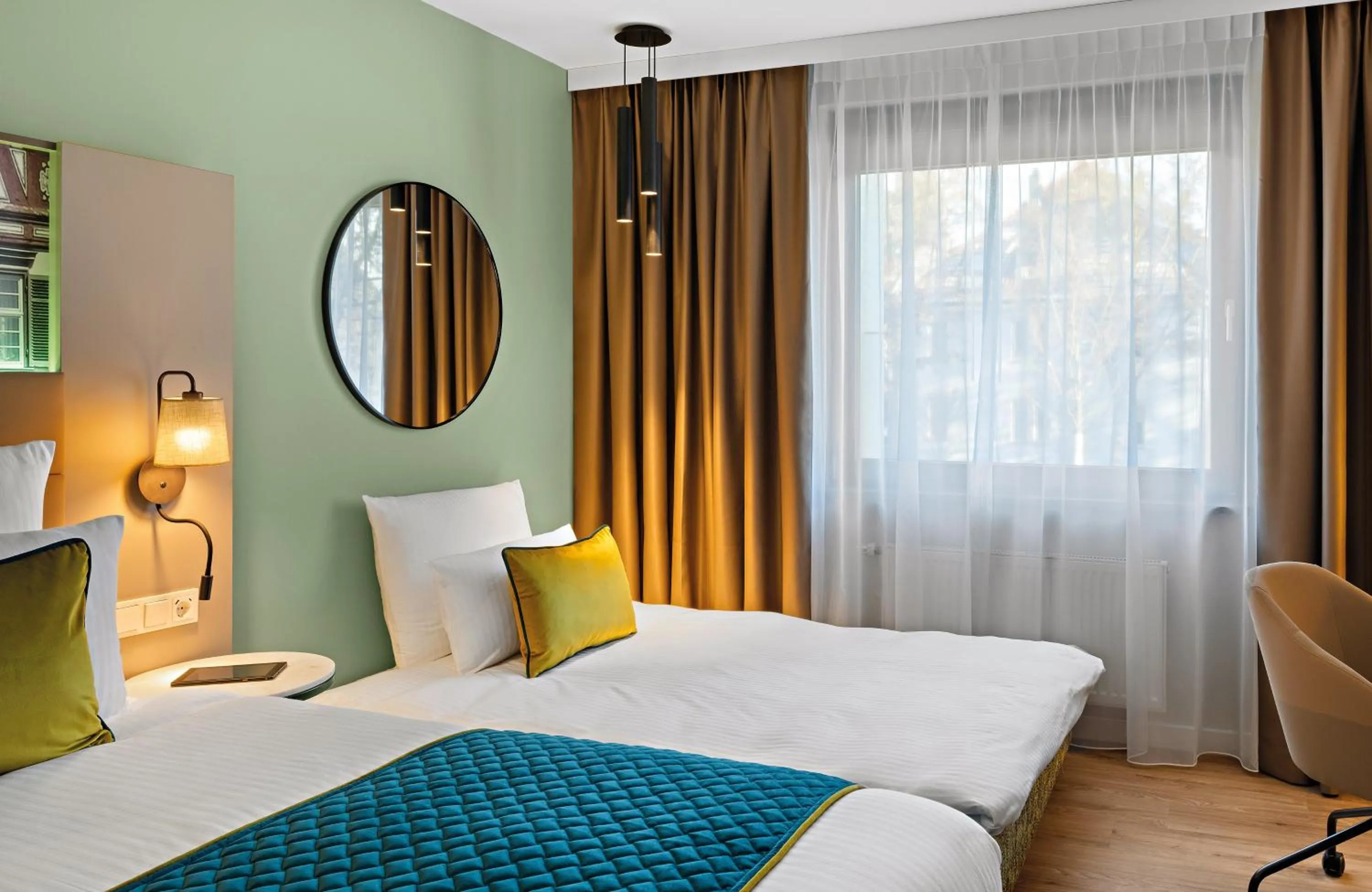 Photo of the whole room, Bed in Leonardo Hotel Esslingen