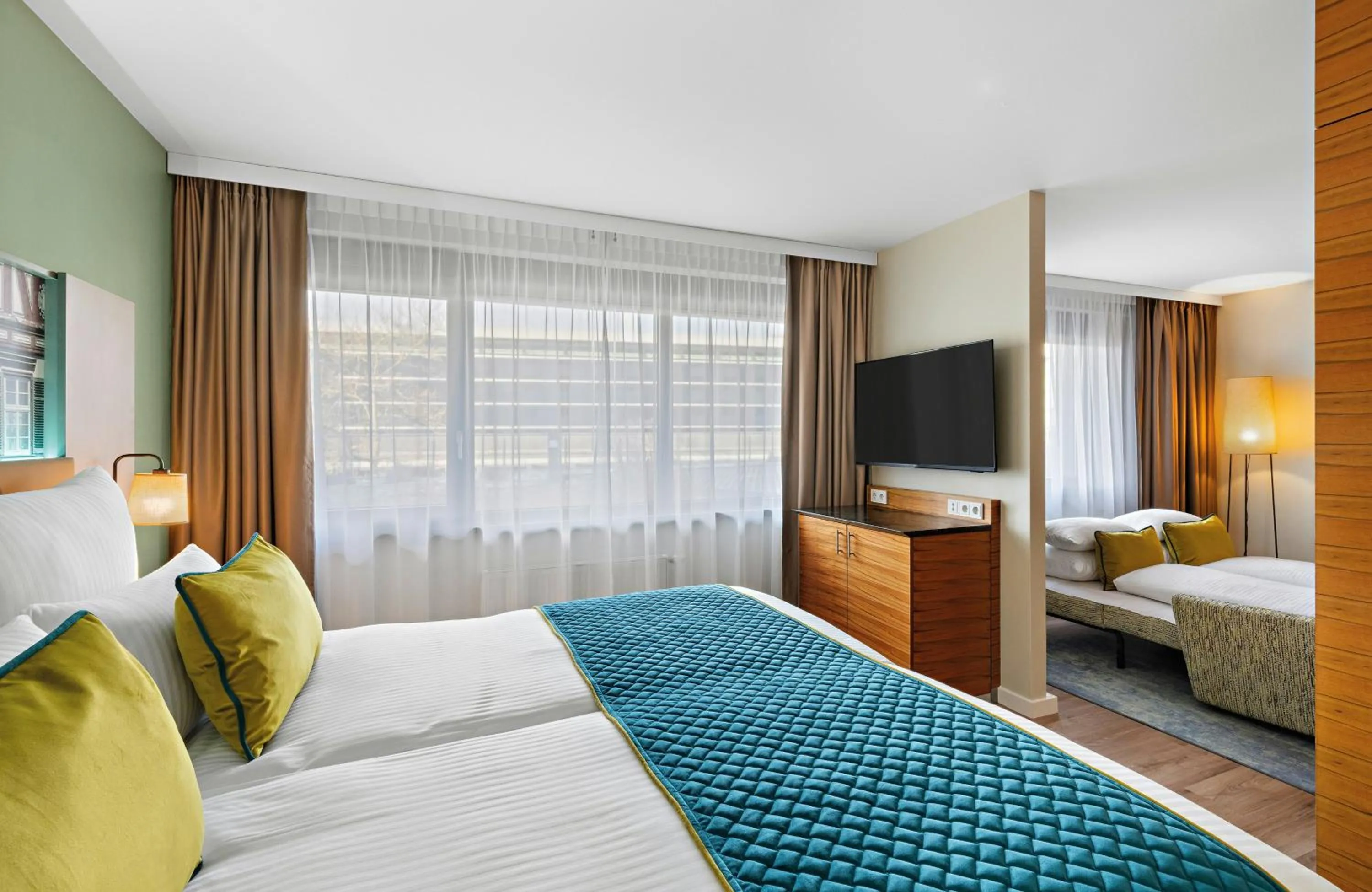 Photo of the whole room, Bed in Leonardo Hotel Esslingen