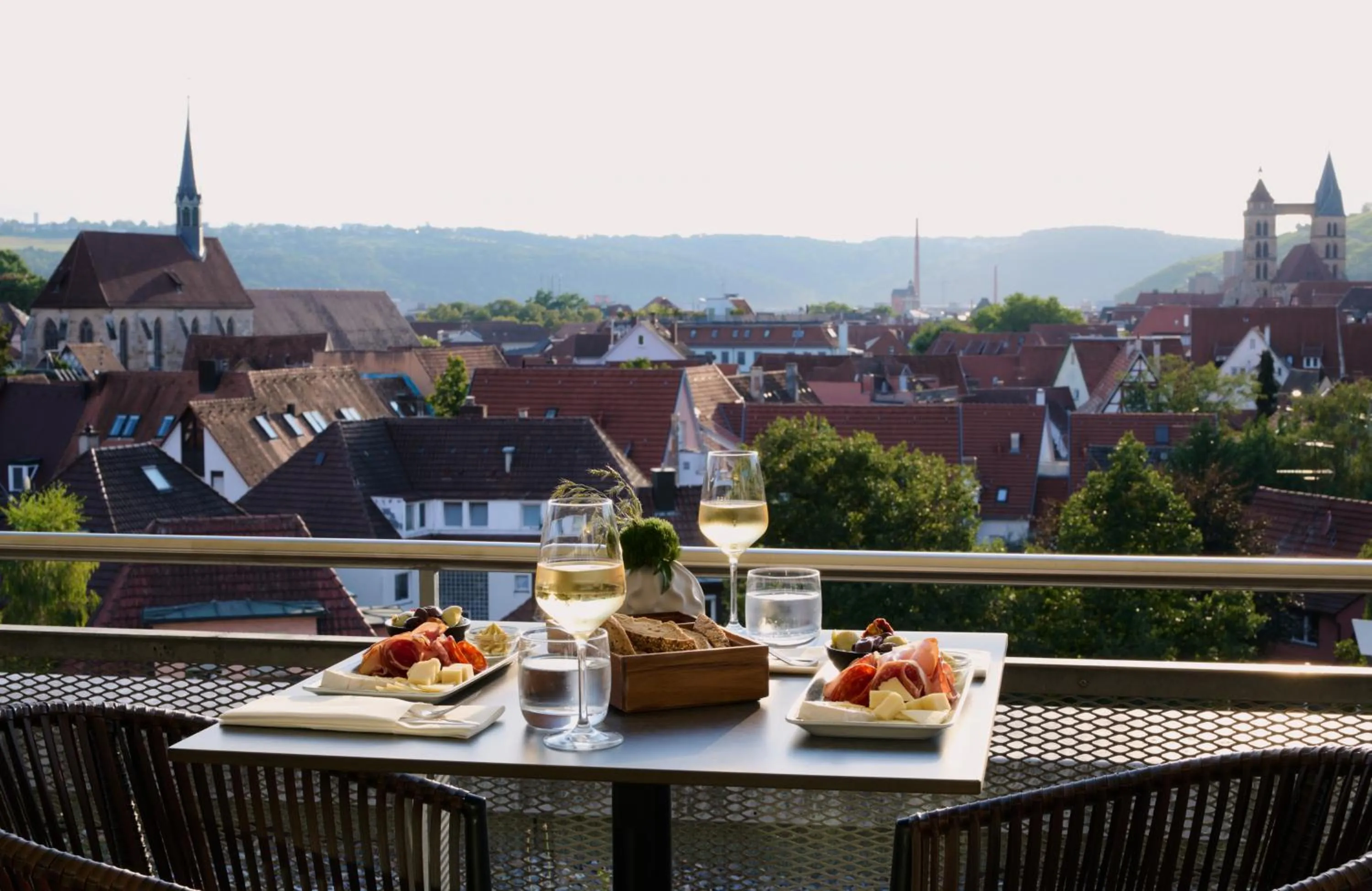 Balcony/Terrace in Leonardo Hotel Esslingen