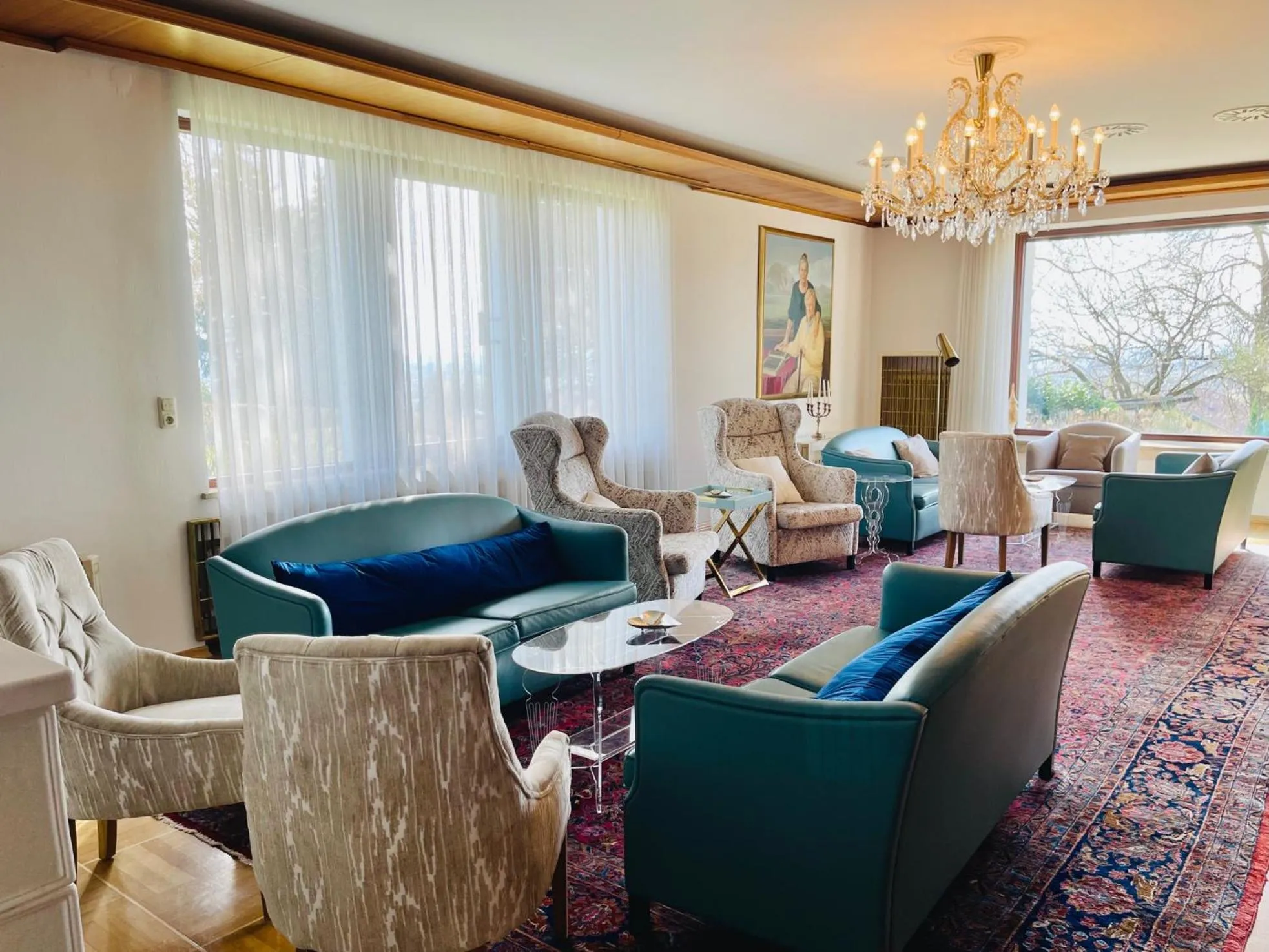 Seating area in Landhaus zu Kürenberg