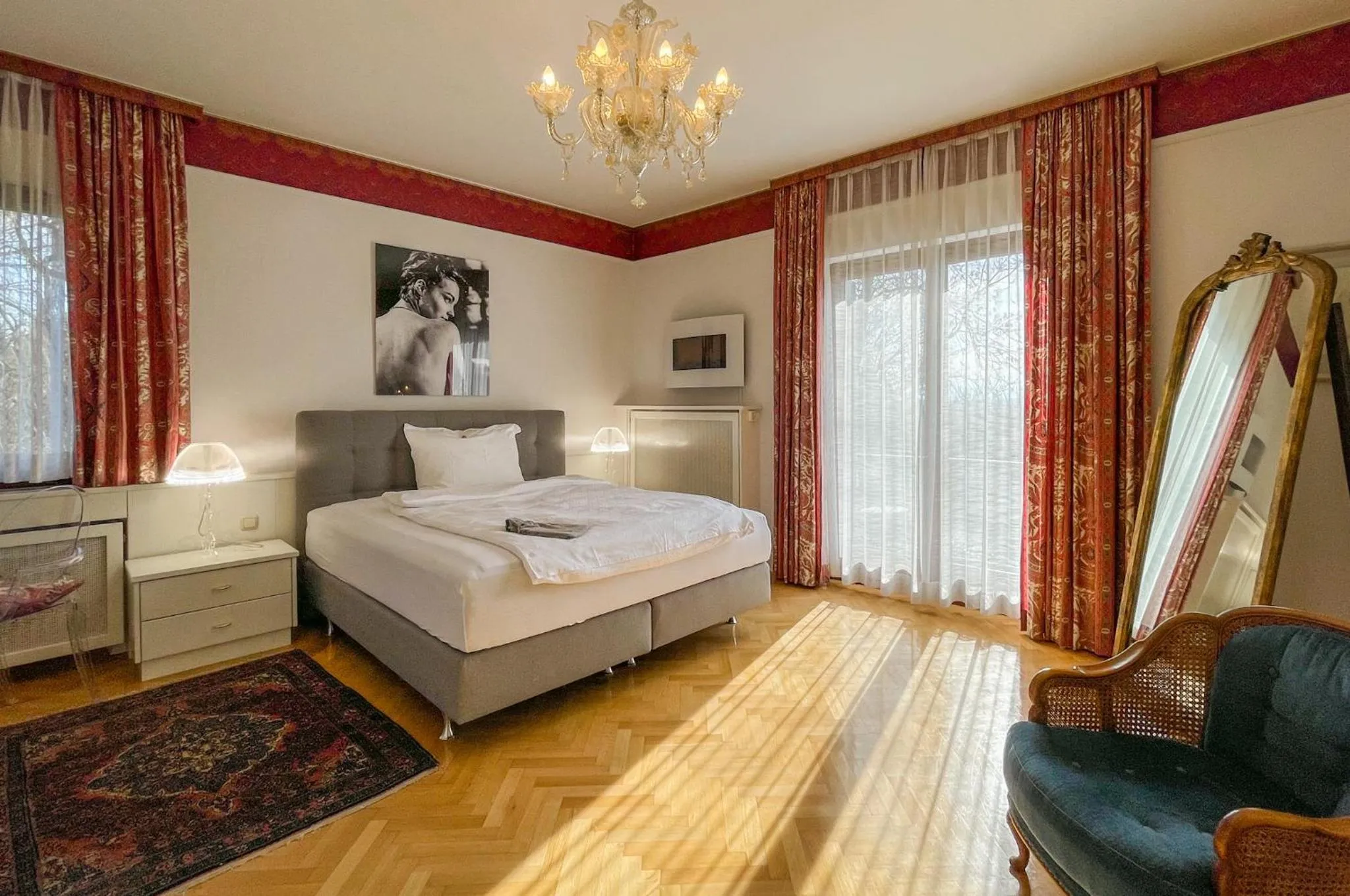 Bed in Landhaus zu Kürenberg