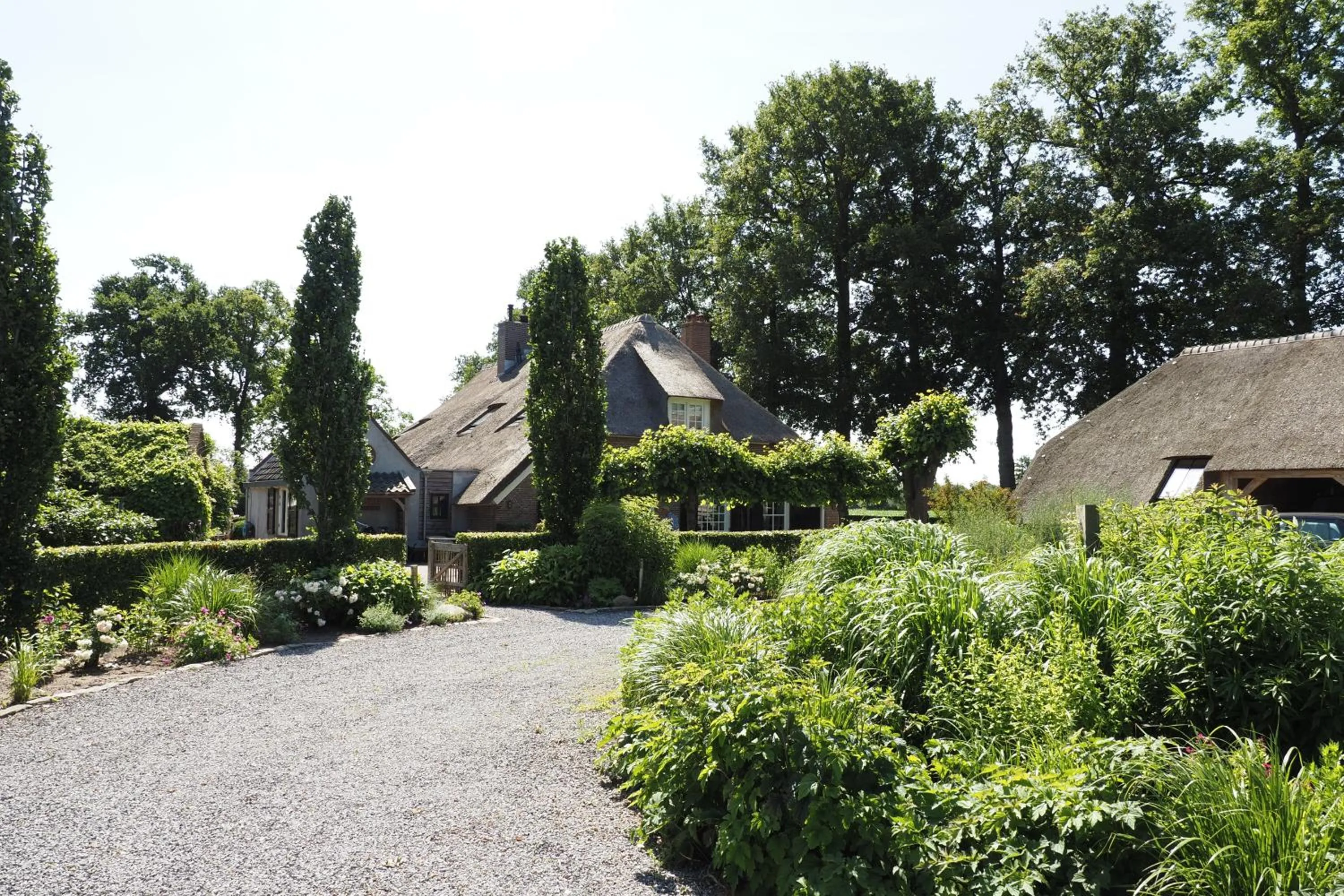 Garden in Bed & Breakfast De Oude Heerd