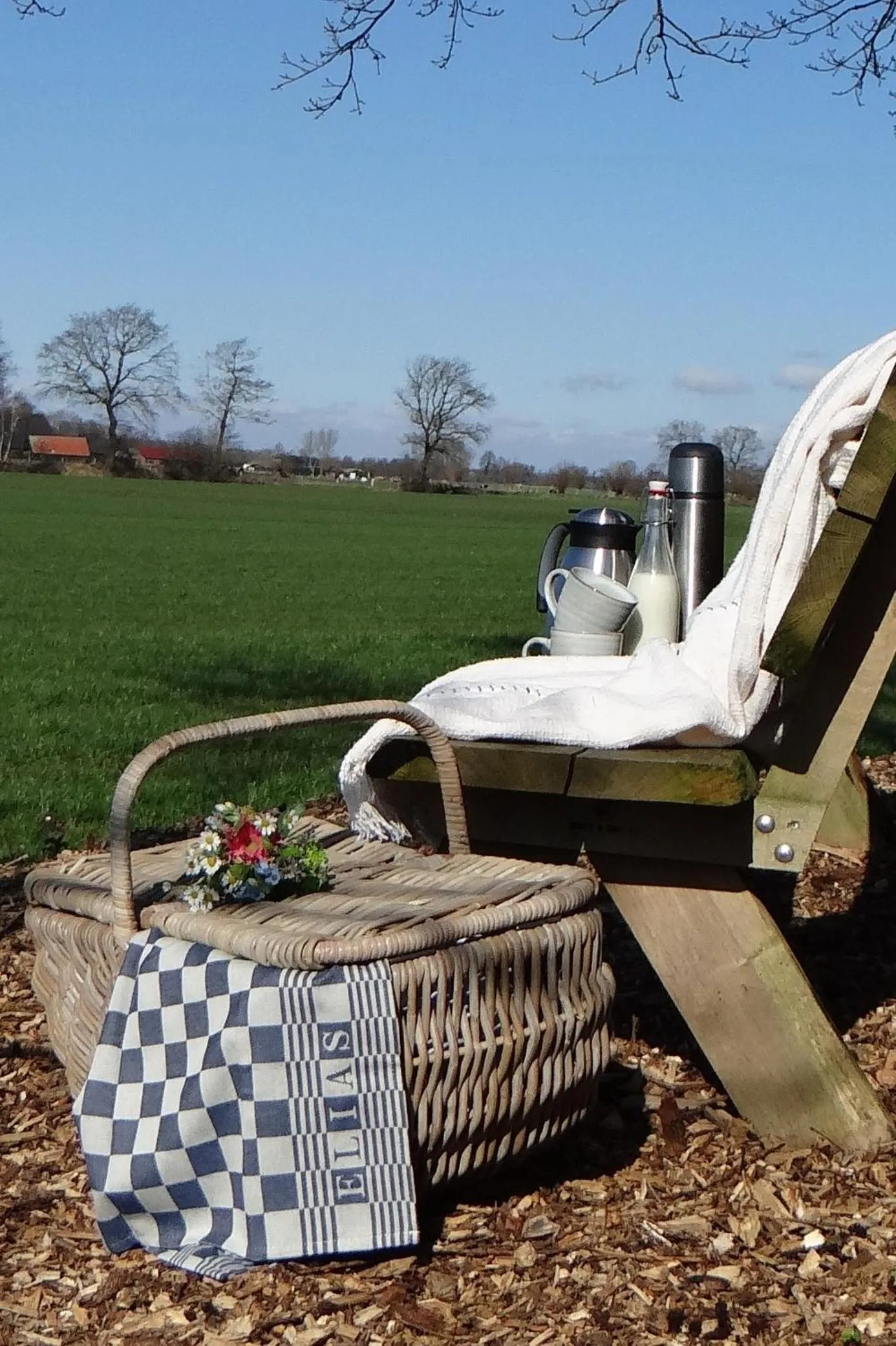 Patio in Bed & Breakfast De Oude Heerd