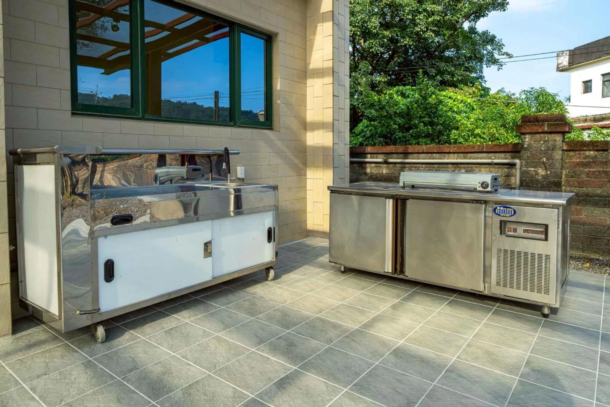 Kitchen or kitchenette in 檜木屋民宿