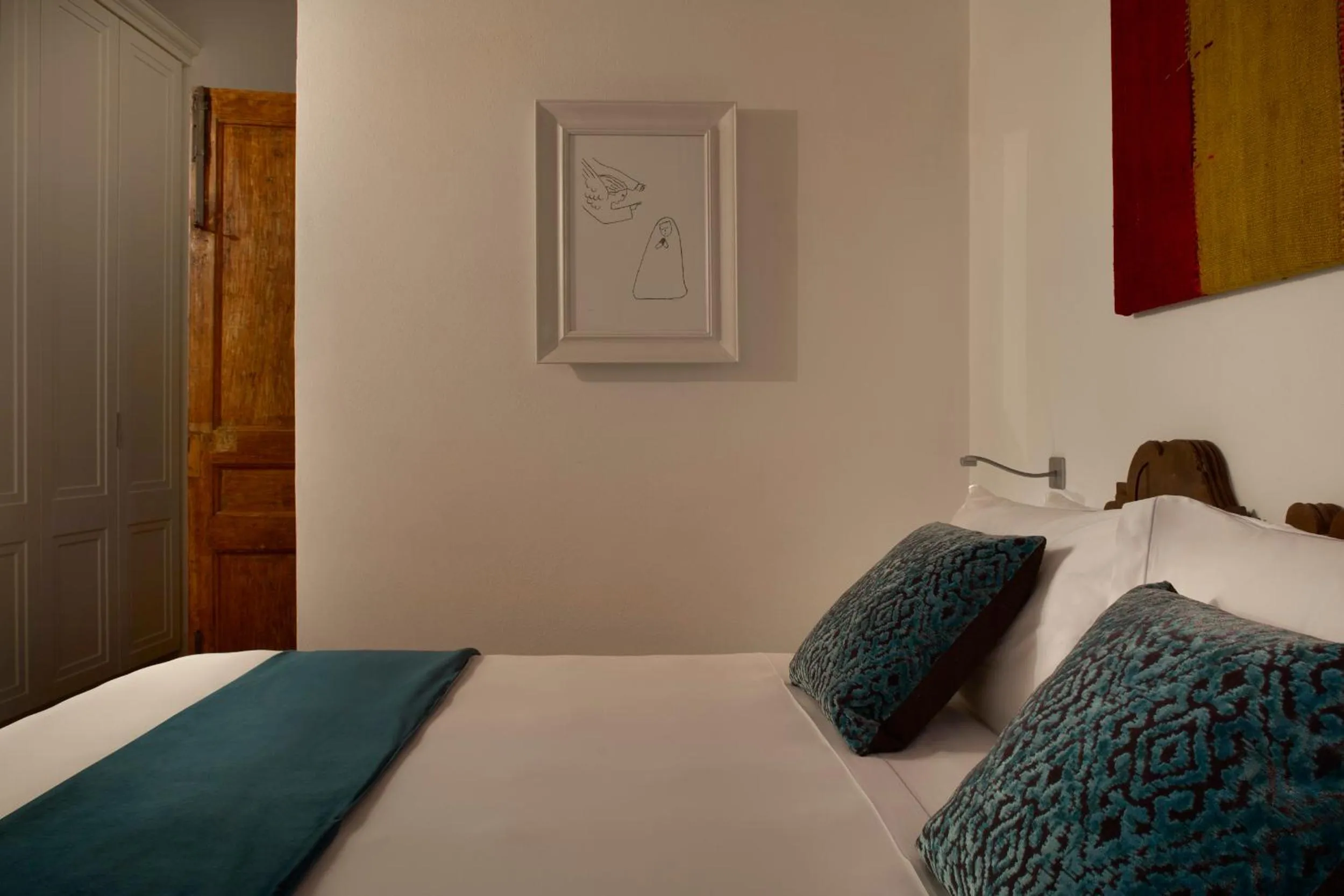 Bedroom, Bed in Palazzo Delle Pietre - Luxury Apartments