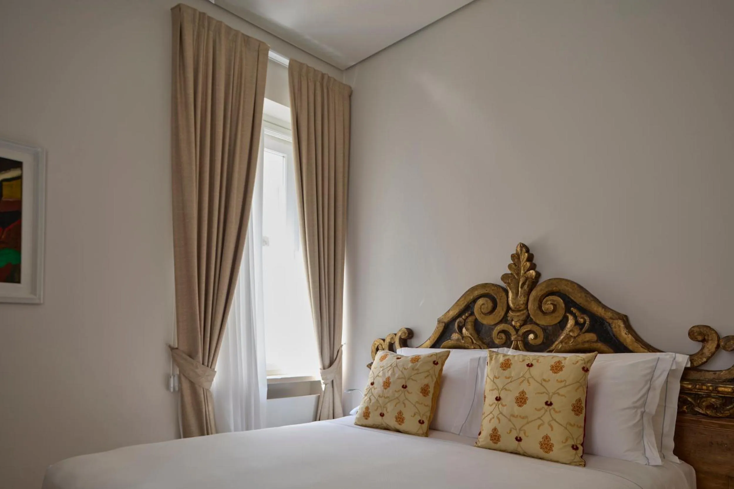 Bedroom, Bed in Palazzo Delle Pietre - Luxury Apartments