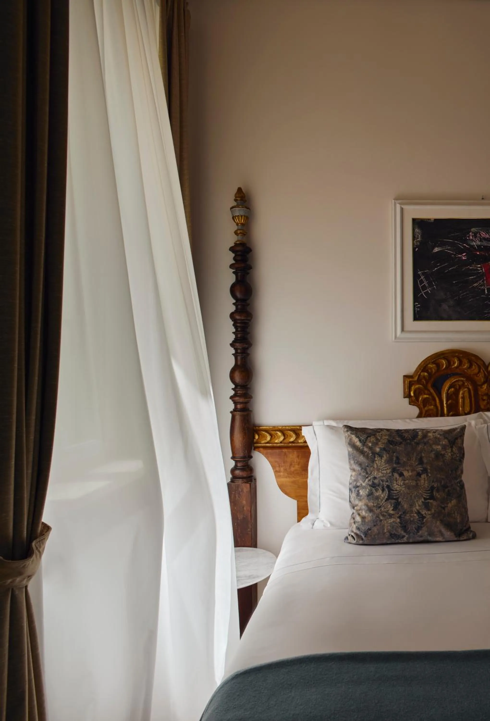 Bedroom, Bed in Palazzo Delle Pietre - Luxury Apartments