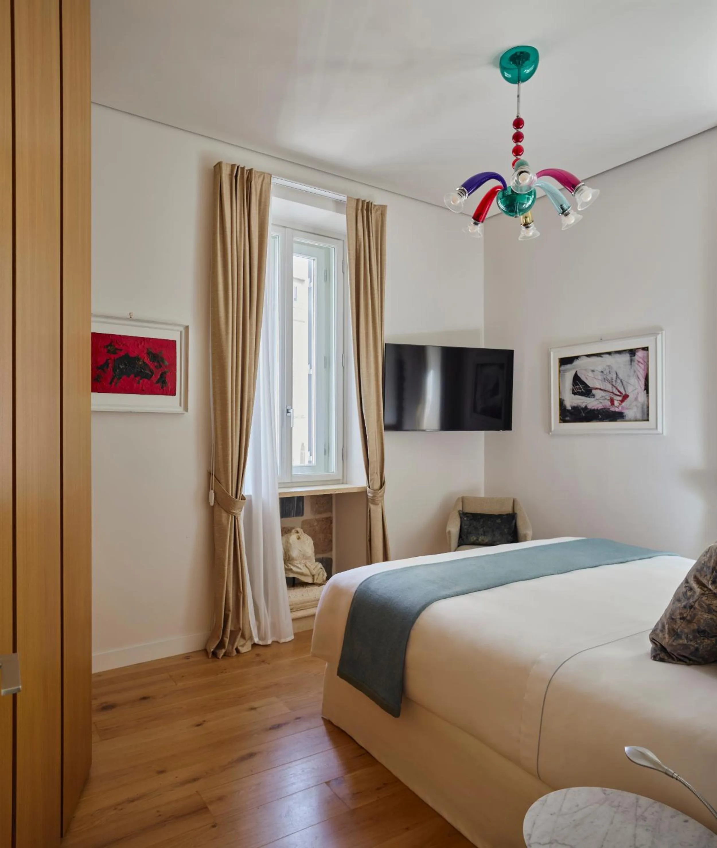 Photo of the whole room, Bed in Palazzo Delle Pietre - Luxury Apartments