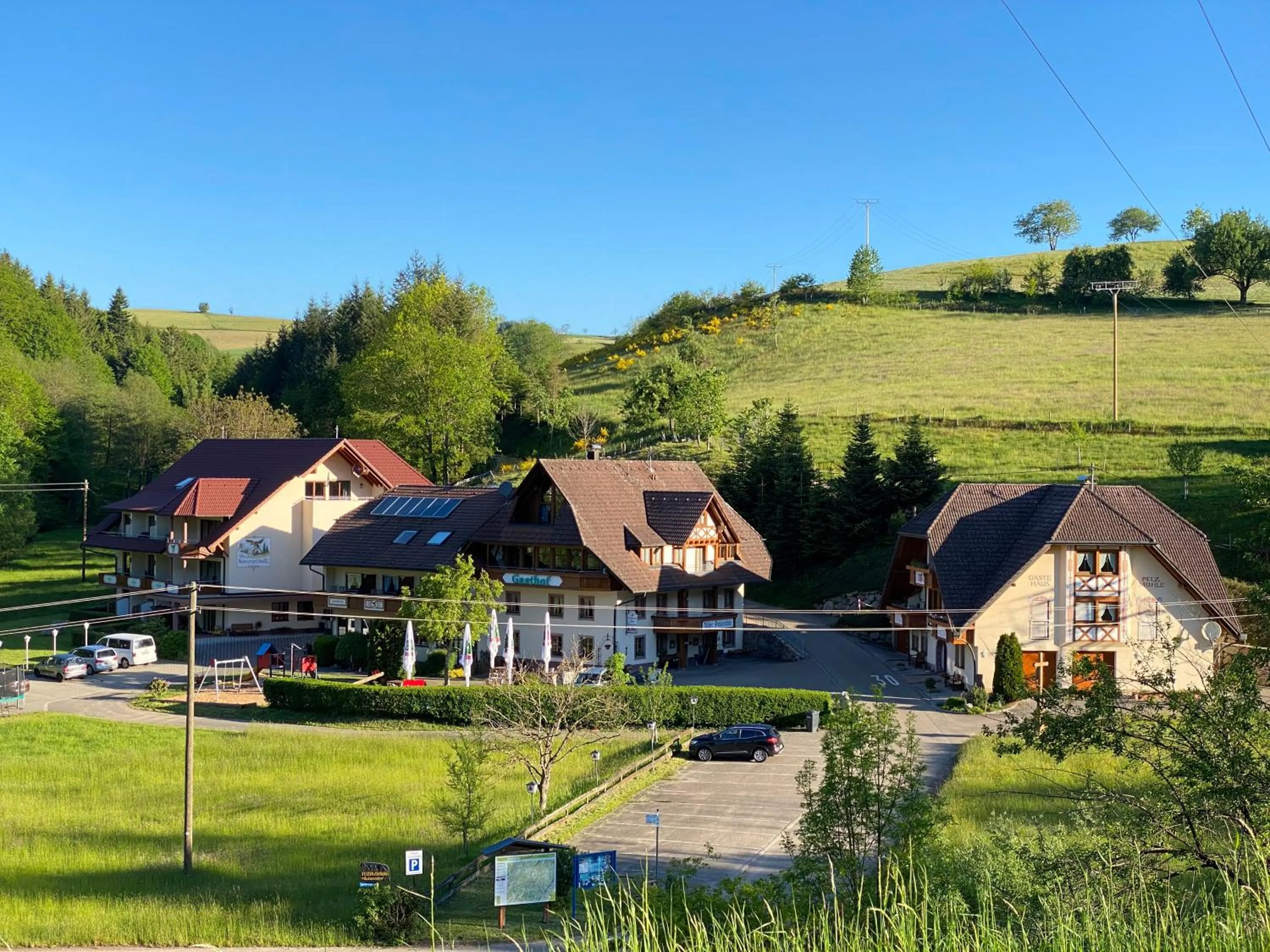 Property building in Landgasthof Adler Pelzmühle