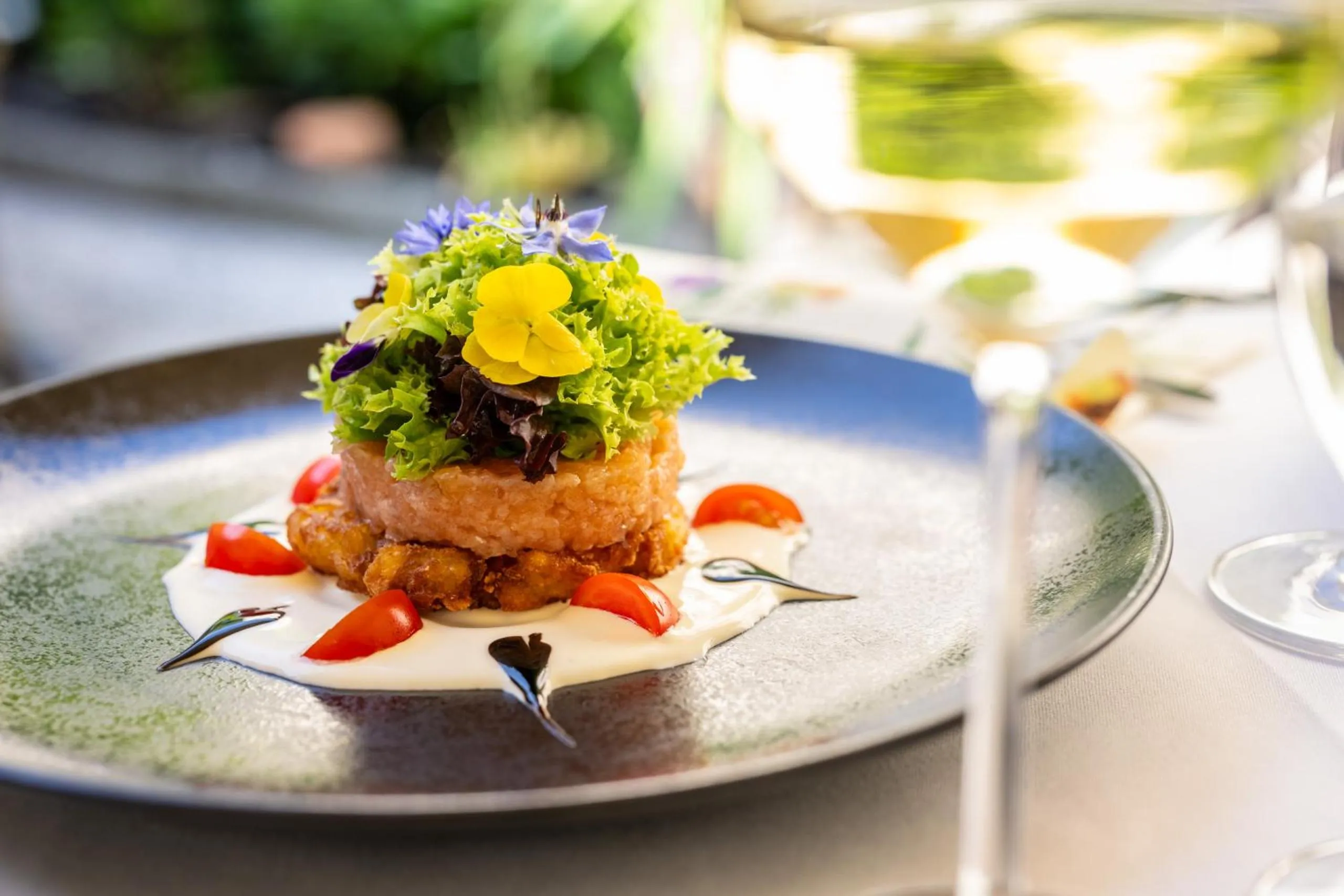 Lunch in Schloß-Hotel Petry