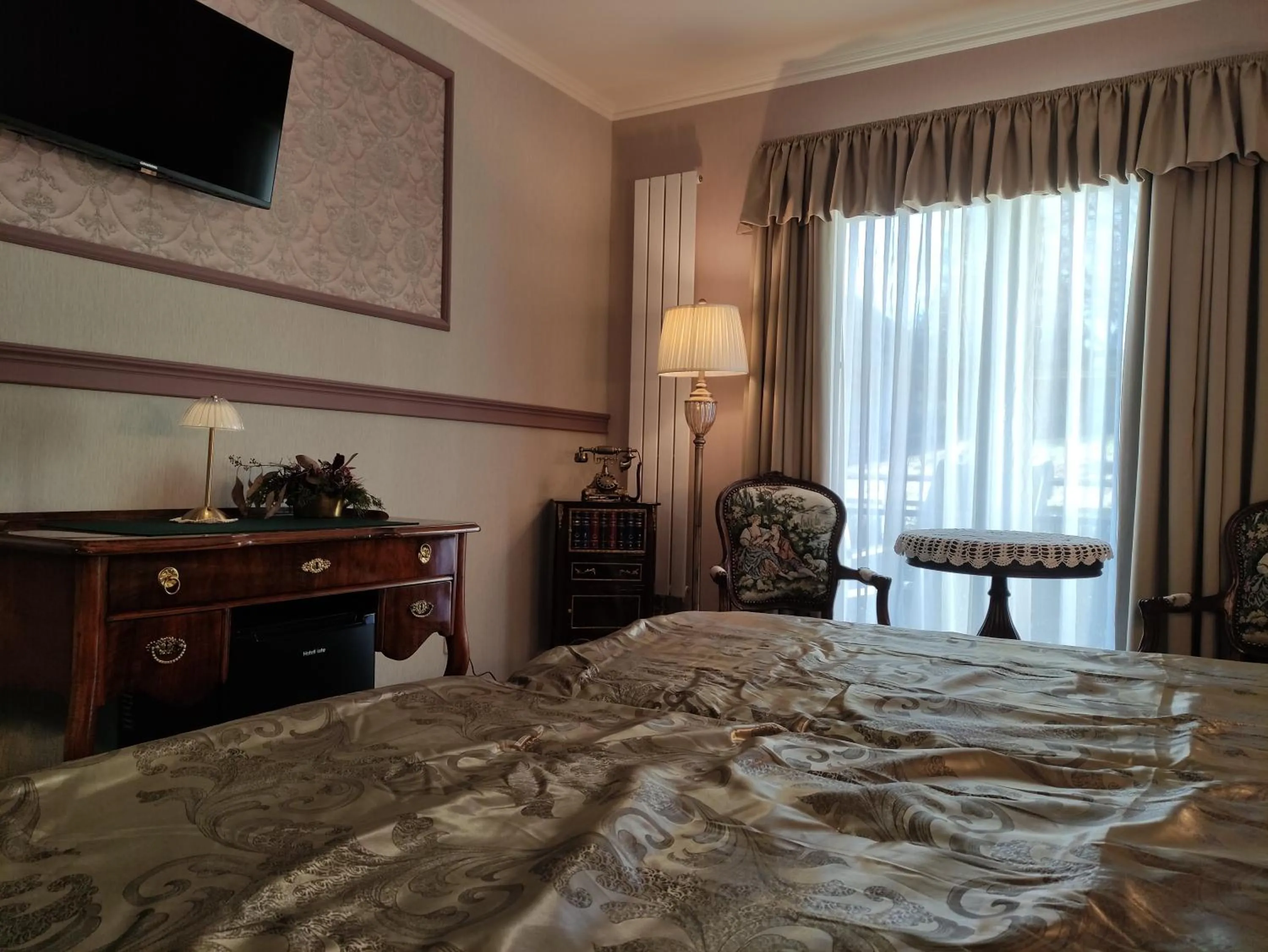 Bed in Pilgrims Inn Kreischa