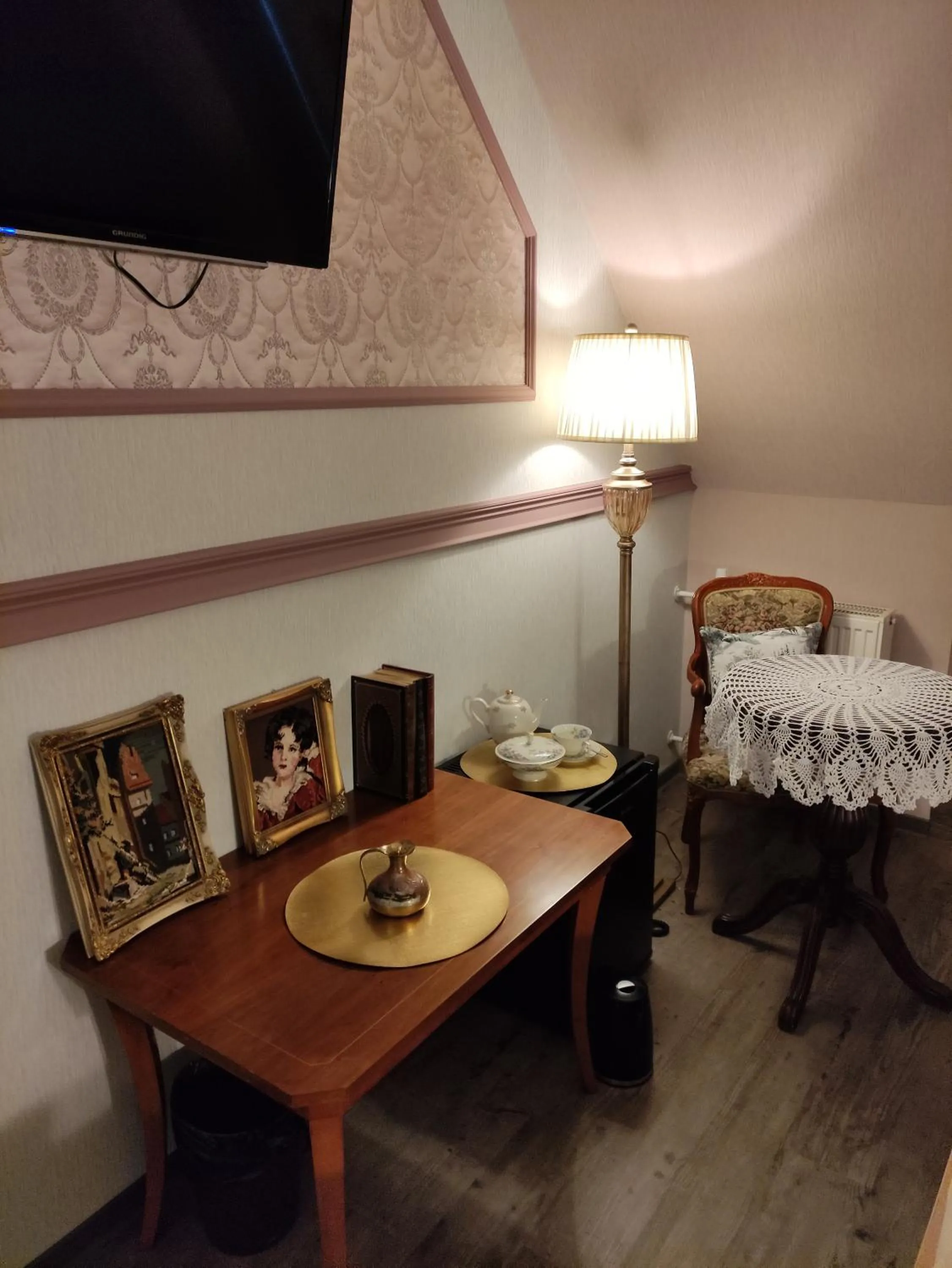 Bed in Pilgrims Inn Kreischa