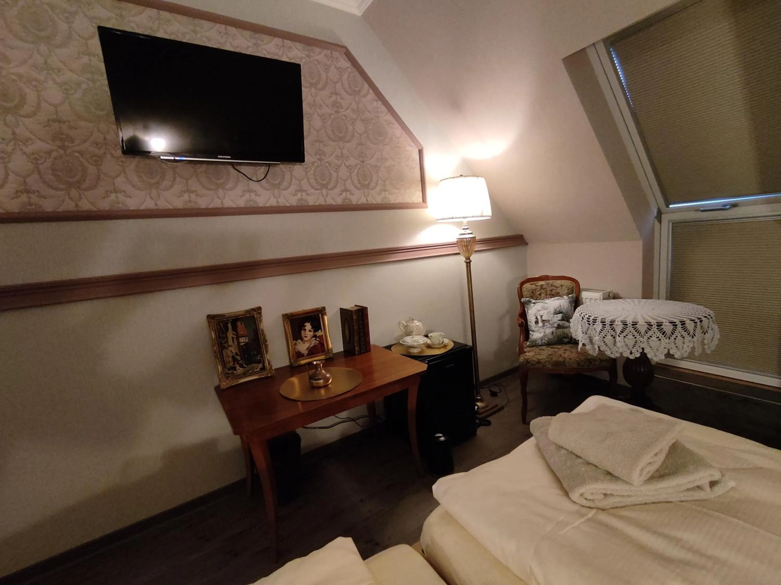 Bed in Pilgrims Inn Kreischa