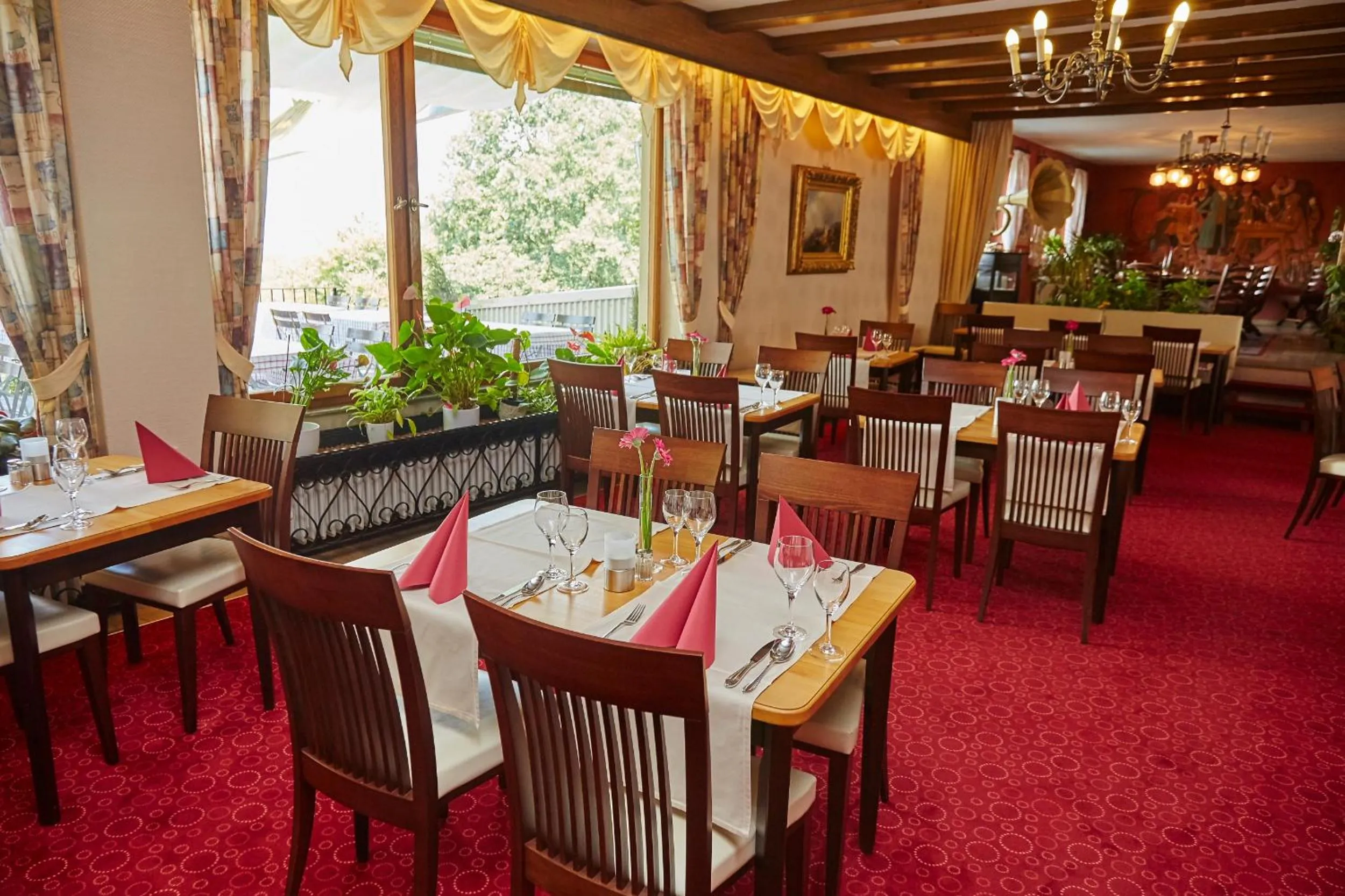 Restaurant/places to eat in Hotel-Gasthof Die Post Brennerei Frankenhöhe