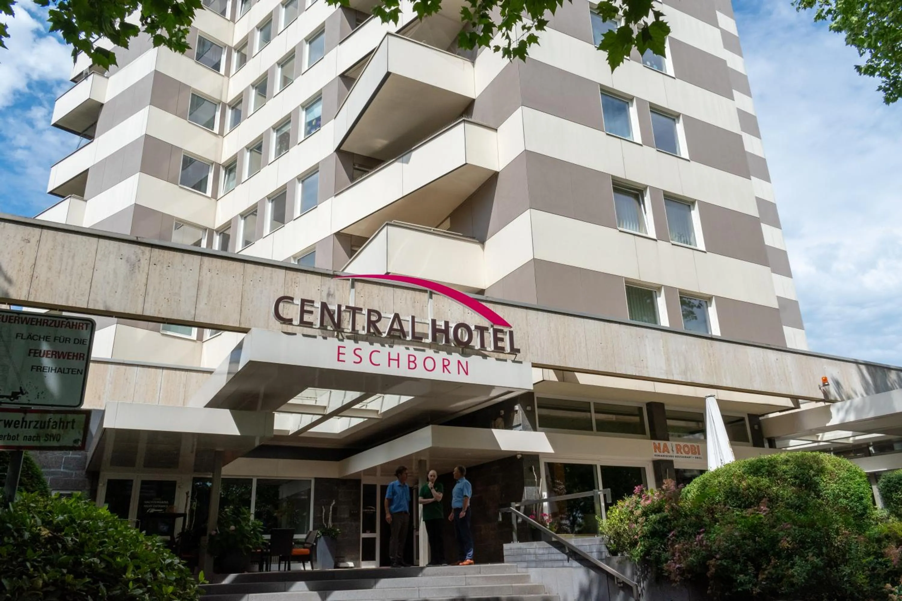 Property building in Central Hotel Eschborn