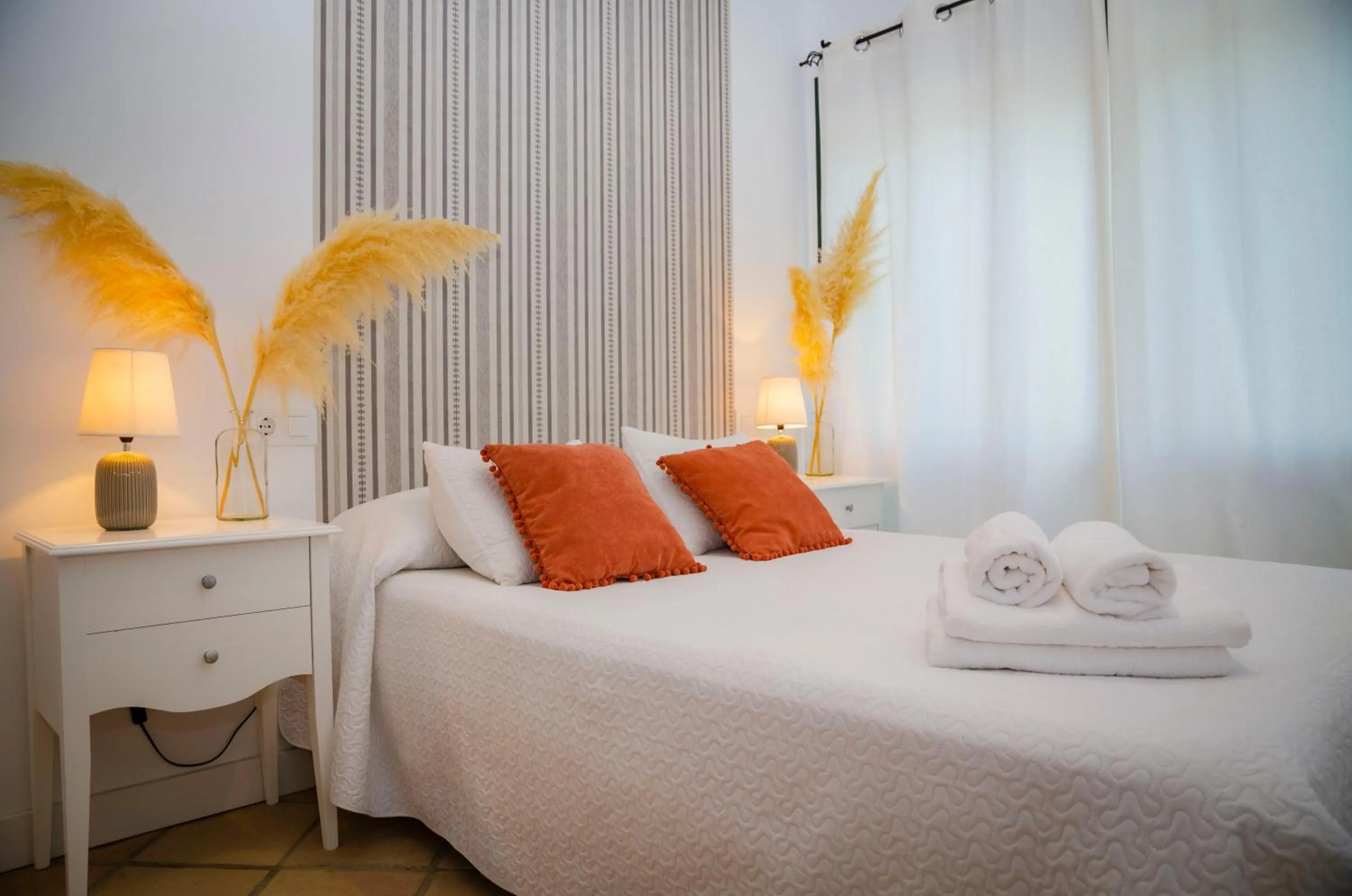 Bed in Hostal Restaurante Benalup Golf