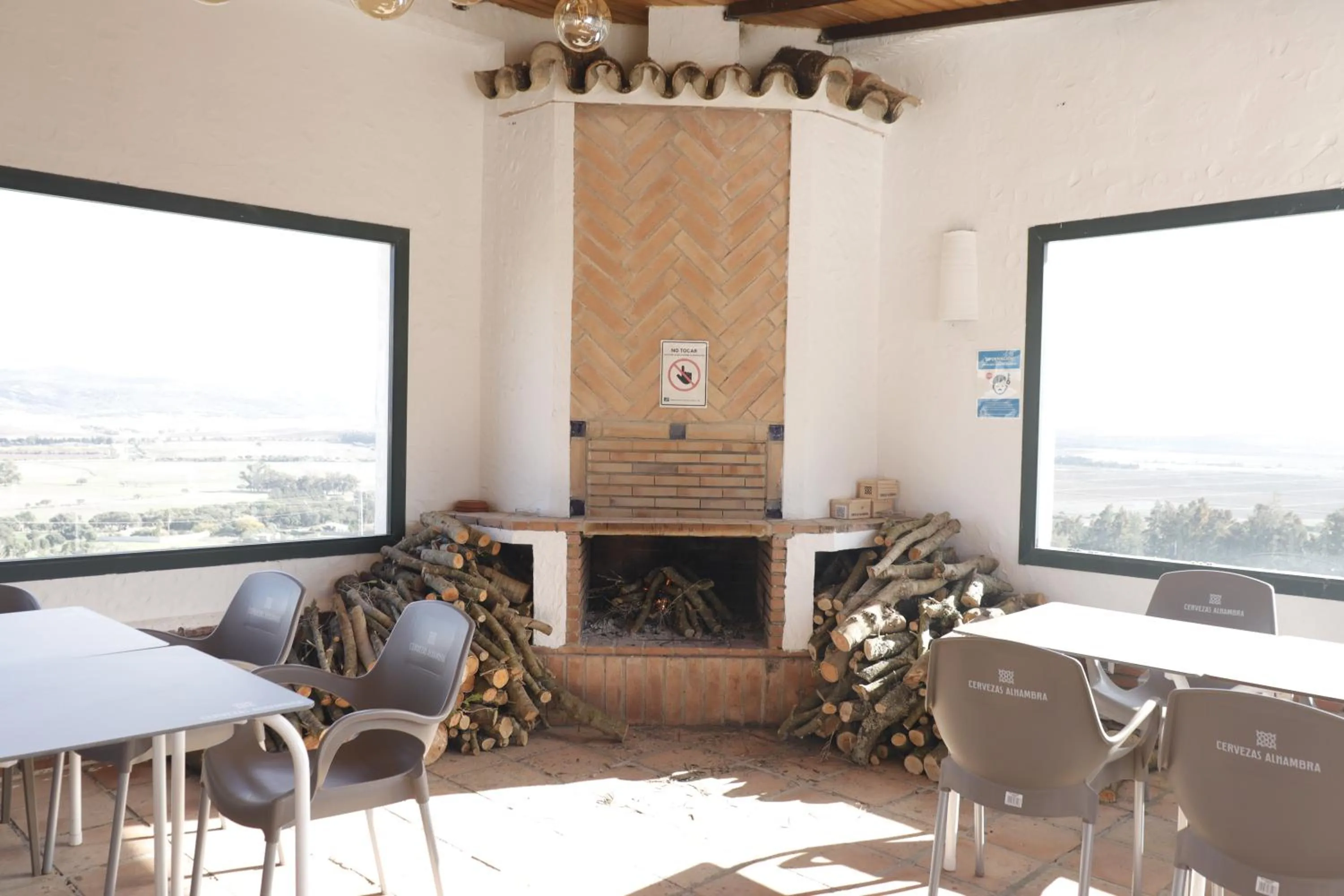 Winter in Hostal Restaurante Benalup Golf