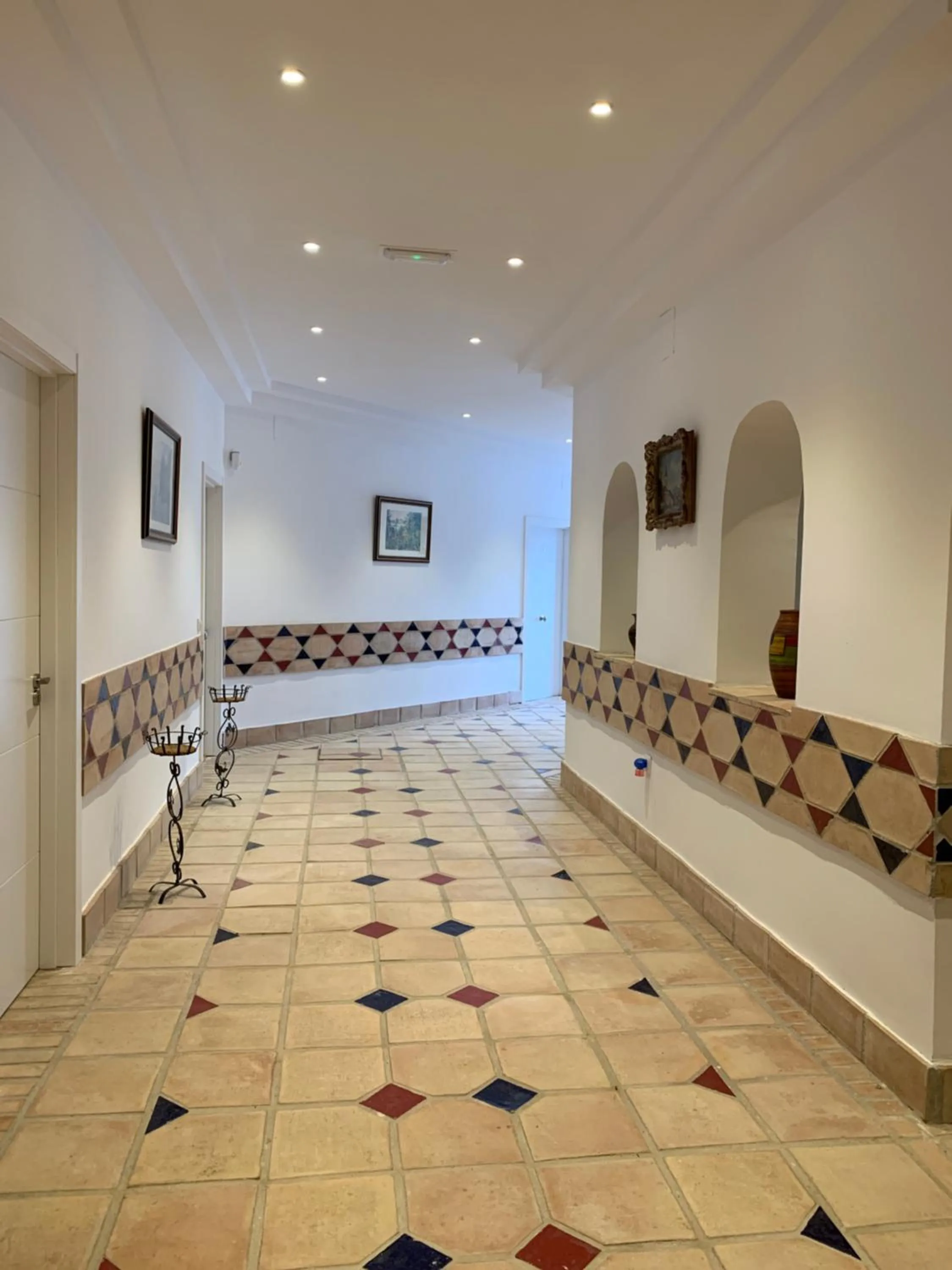 Lobby or reception in Hostal Restaurante Benalup Golf