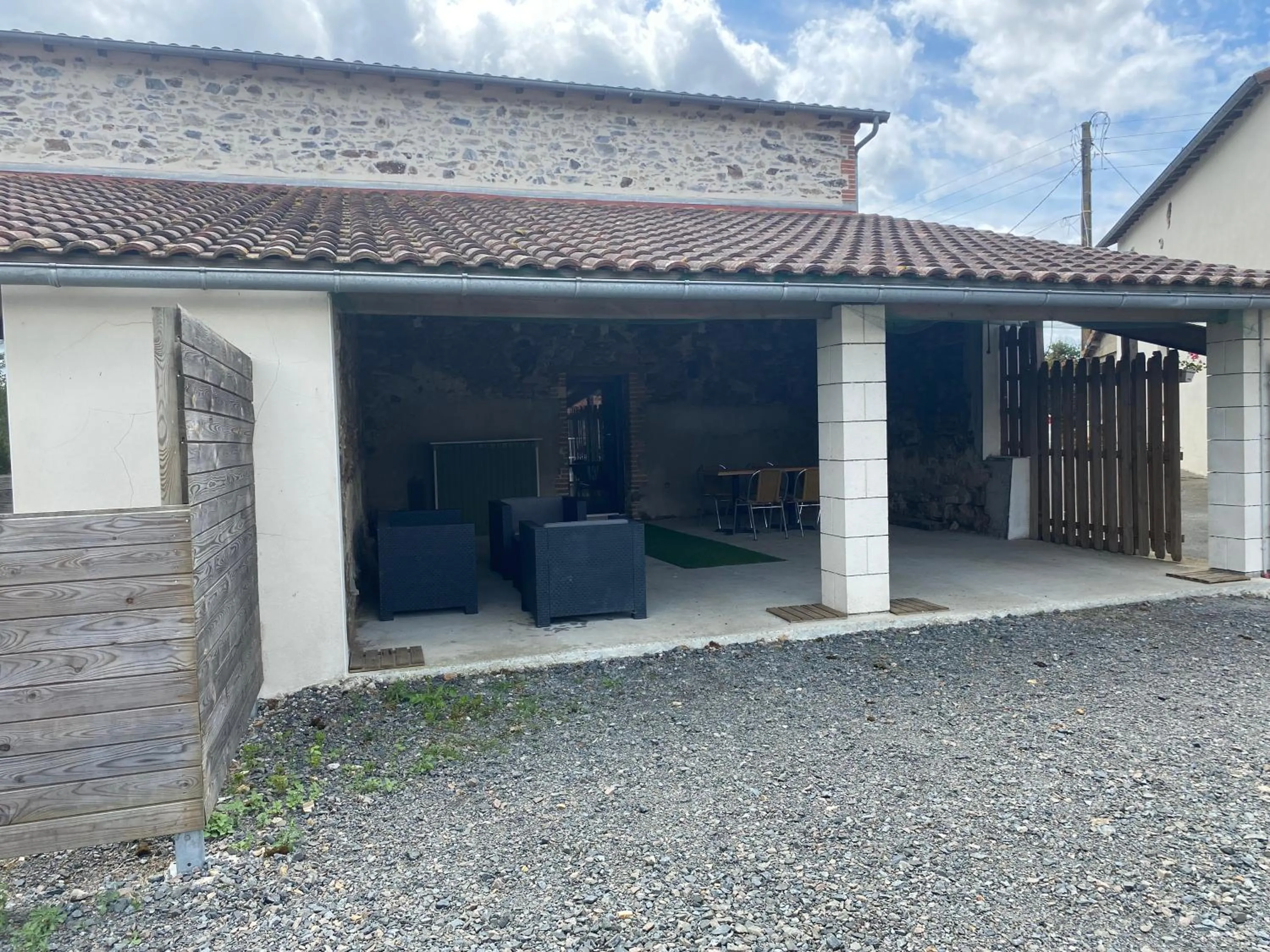 Patio in LA GRANDE THIBAUDIERE