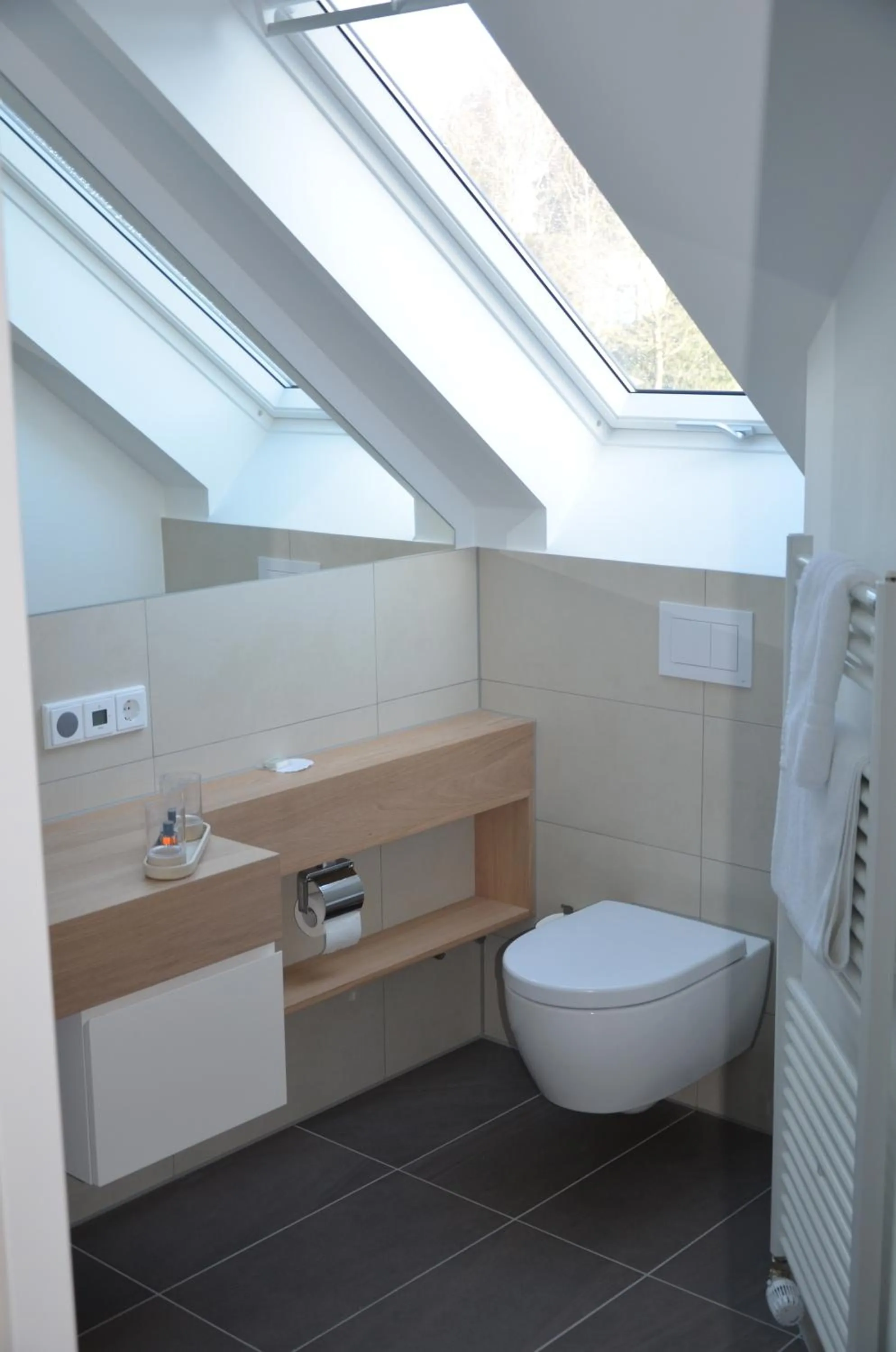 Toilet in Hotel Josten