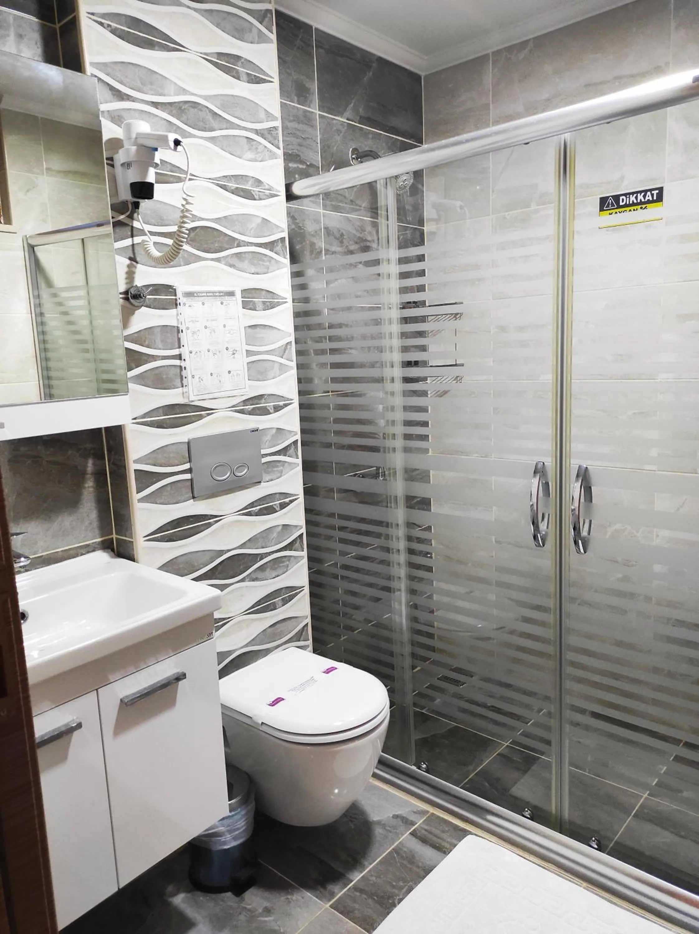 Bathroom in Amasra Sunrise Otel