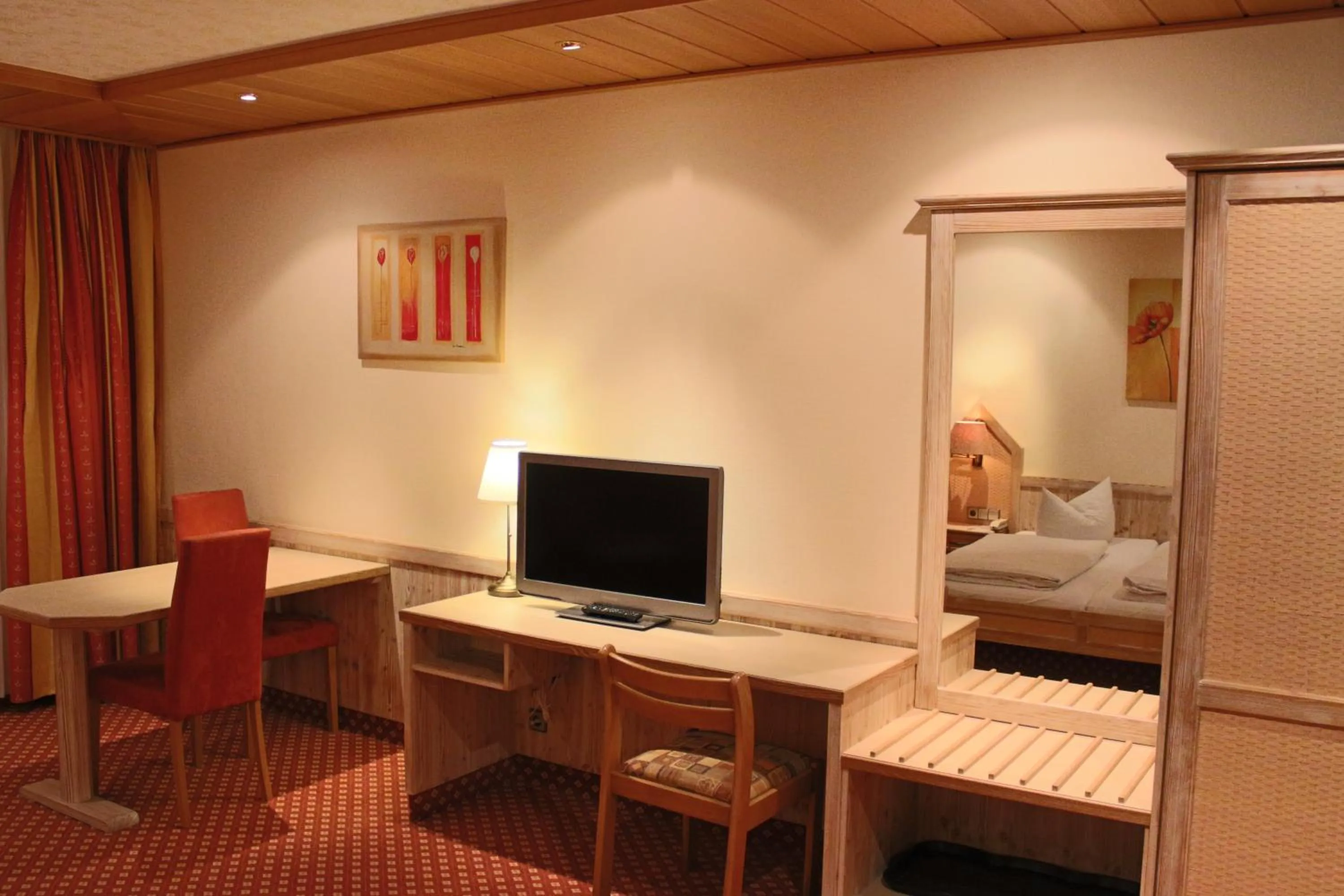 Decorative detail, Bed in Central-Hotel