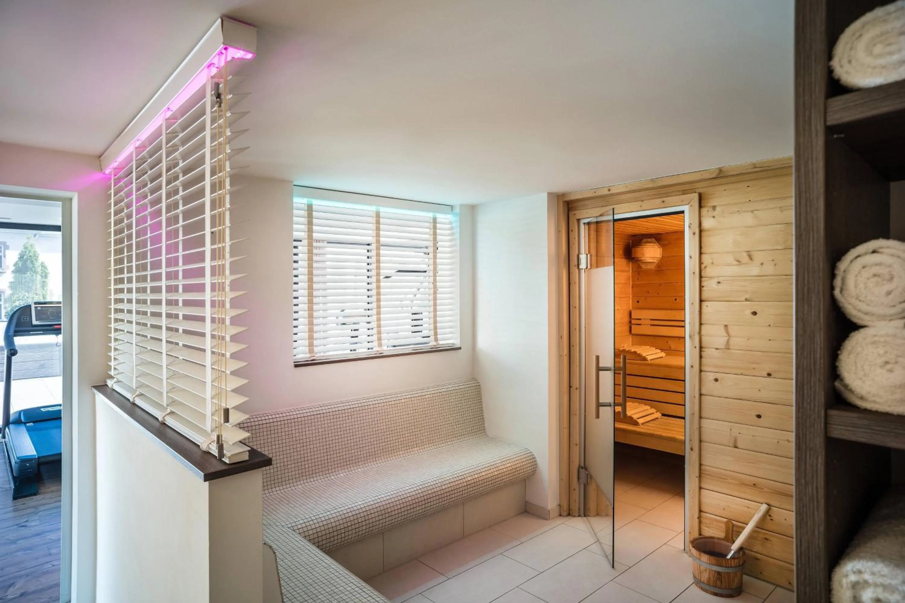 Fitness centre/facilities in Le Méridien Frankfurt