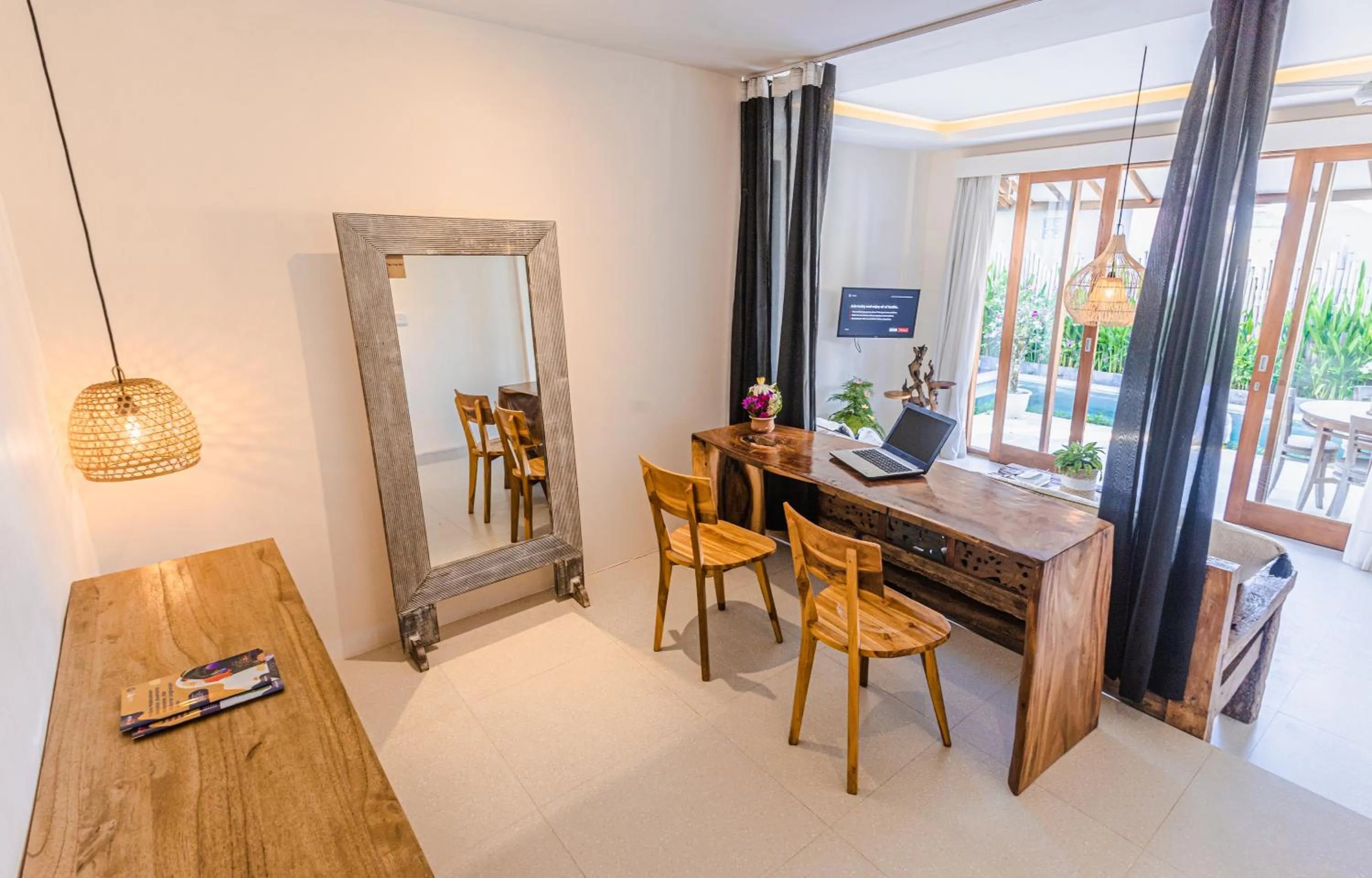 Living room in The Kailas Ubud