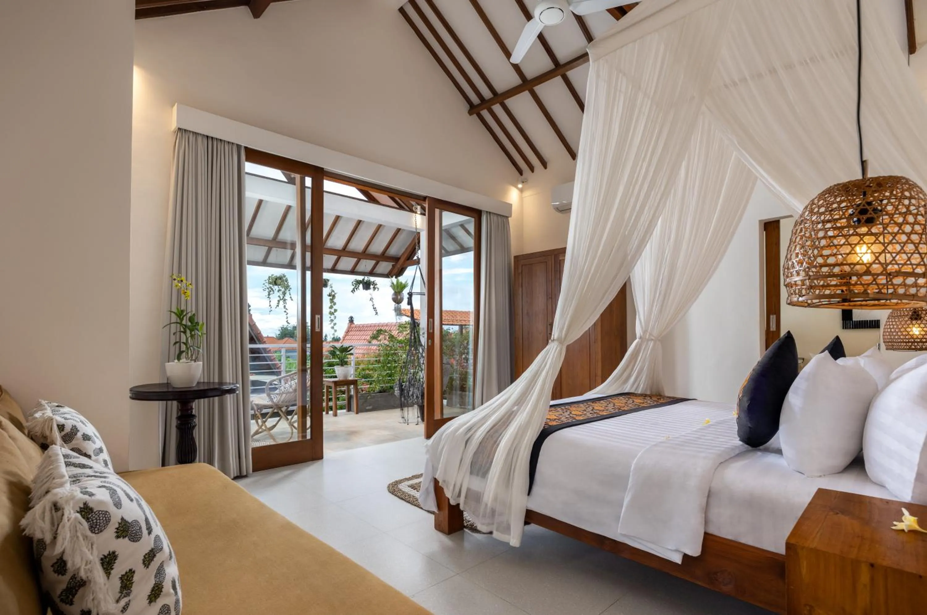 Bedroom, Bed in The Kailas Ubud